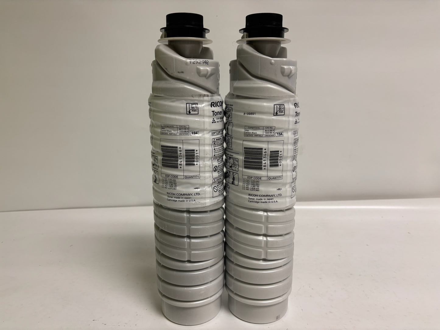 2 New OEM Ricoh Aficio MP 3500,3500AD Black Toners 841346