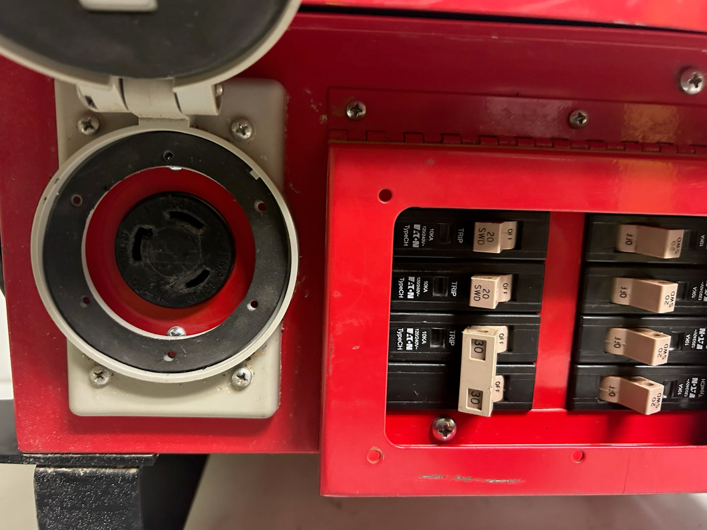 Cooper Wiring Devices RB300ME Rhino Box by Arrow Hart GFCI Power Center, 50 A, 120/240 V