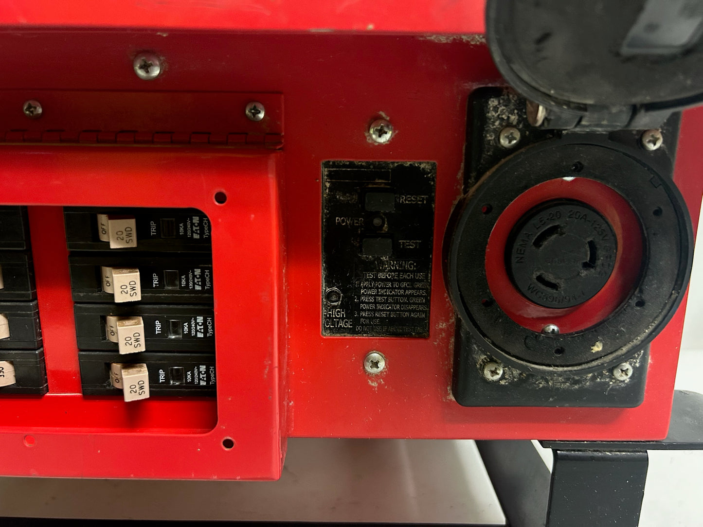 Cooper Wiring Devices RB300ME Rhino Box by Arrow Hart GFCI Power Center, 50 A, 120/240 V