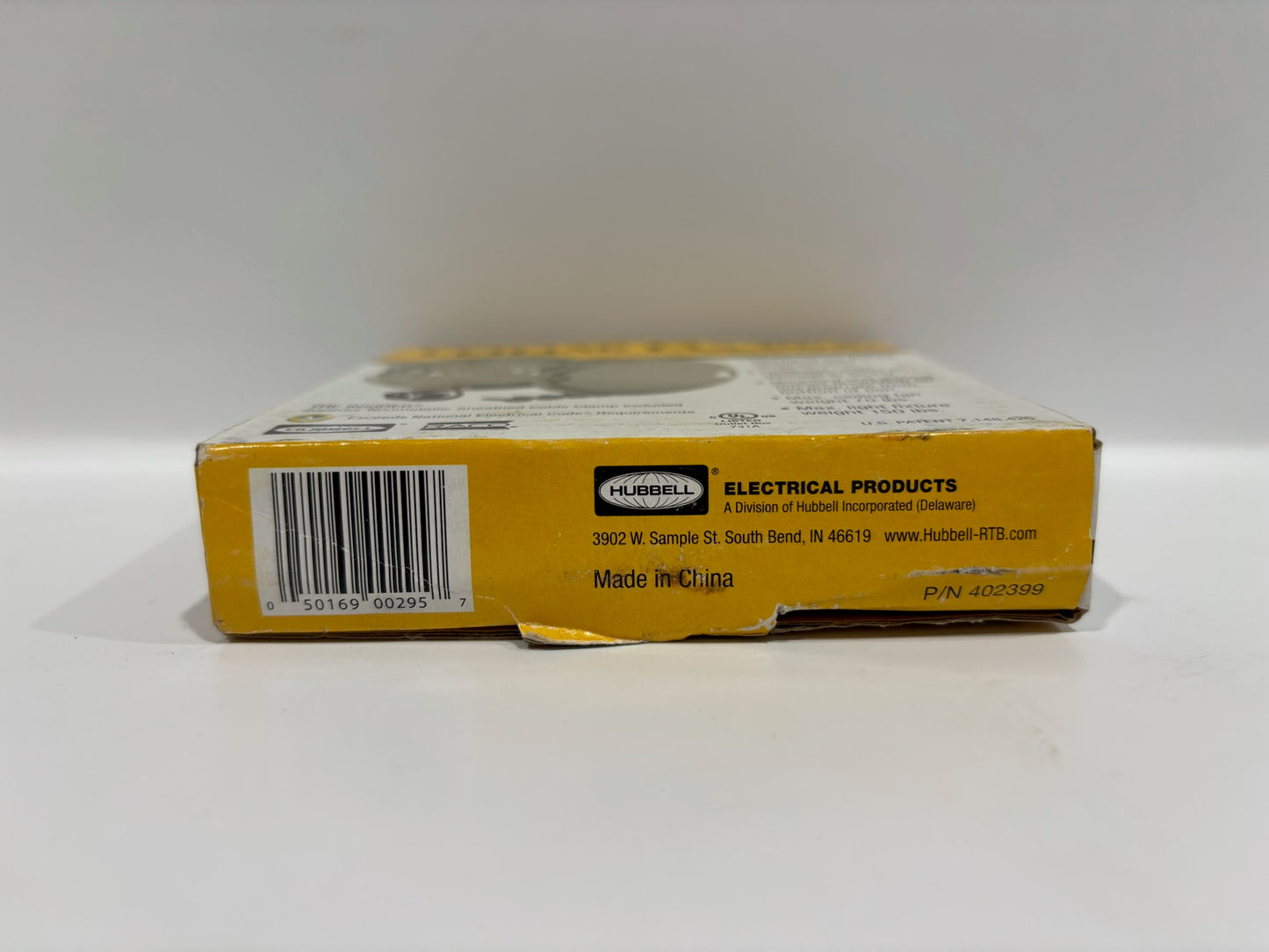 10 PK Hubbell Raco 295 Ceiling Fan Box 4" Round - 1/2" Deep