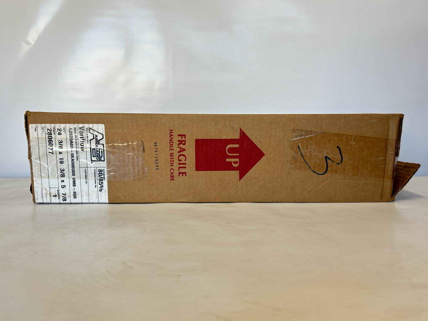 Airguard VMB-808 (L2520A00-0EA000300) 20x20x12 Rigid Cell Filter MERV 13