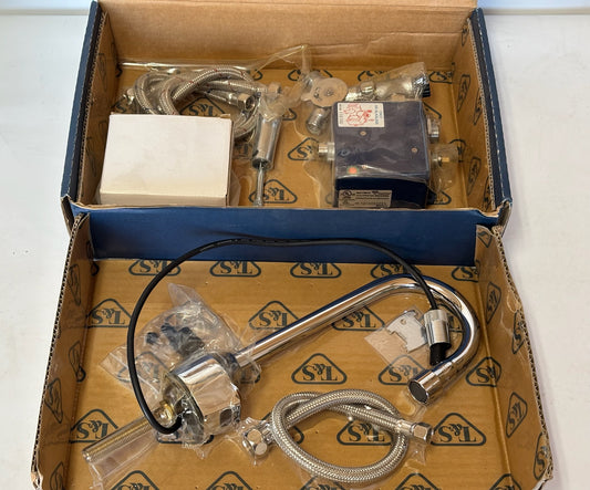 Open Box T&S EC-3100 ChekPoint Deck-Mount Sensor Faucet w/ Gooseneck Spout