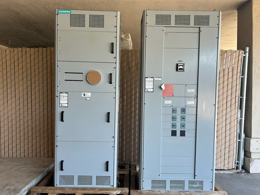 SIEMENS 800 AMP Switchboard & Meter 208Y/120V 60hz 3 Phase 4 Wire Distribution