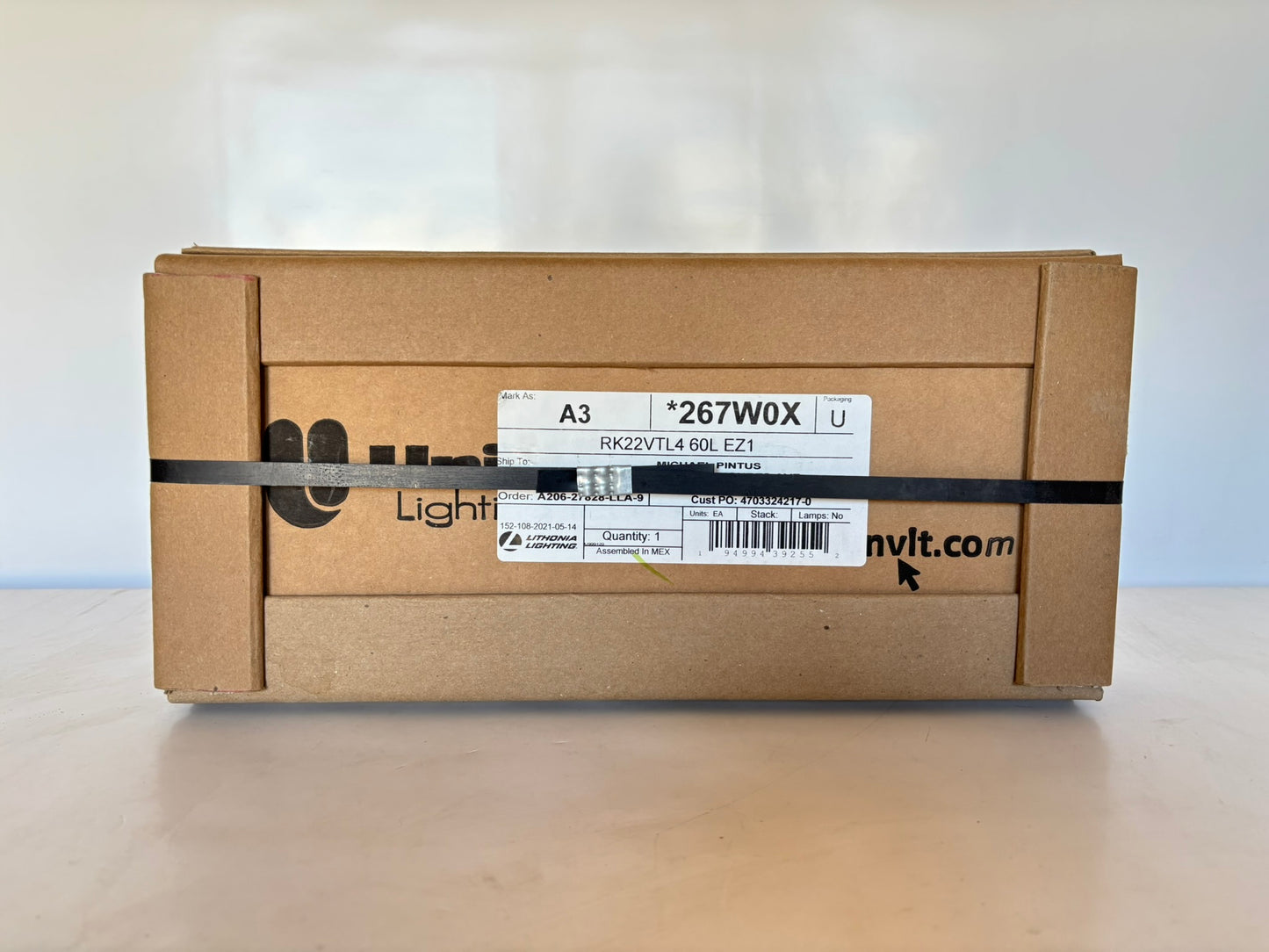 Lithonia Lighting RK22VTL4 60L EZ1 Recessed Downlight – 60 Lumen LED