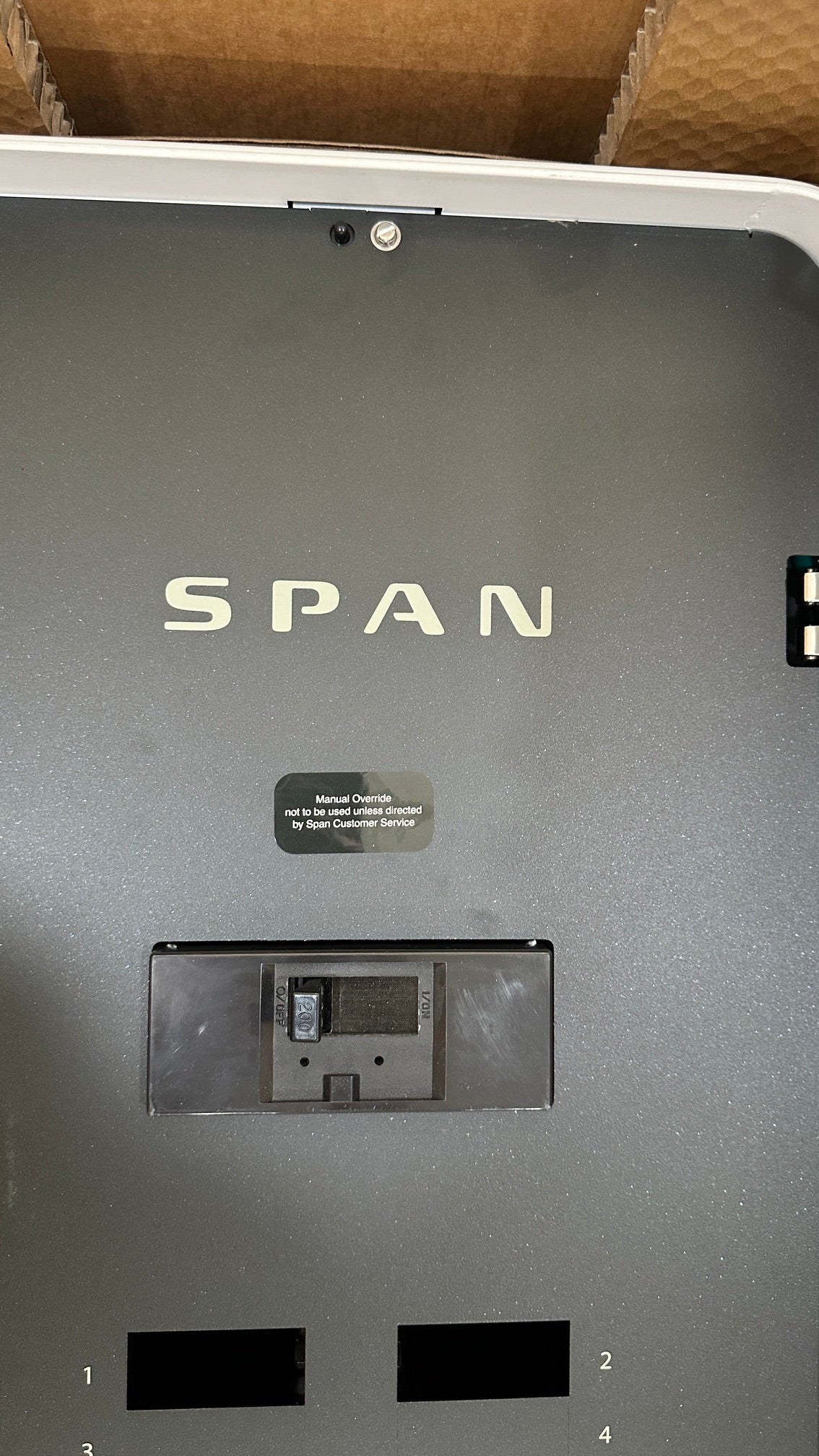 SPAN Smart Electrical Panel 1-00800-11  120/240V 32 Circuit Main Box