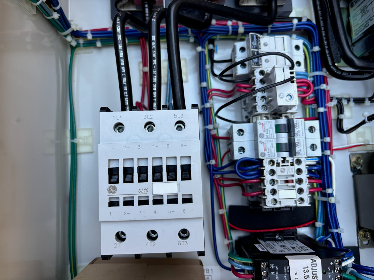 GE CR243B10457 Type 1 Systems Main Disconnect Control Panel 480V 3PH - 90A