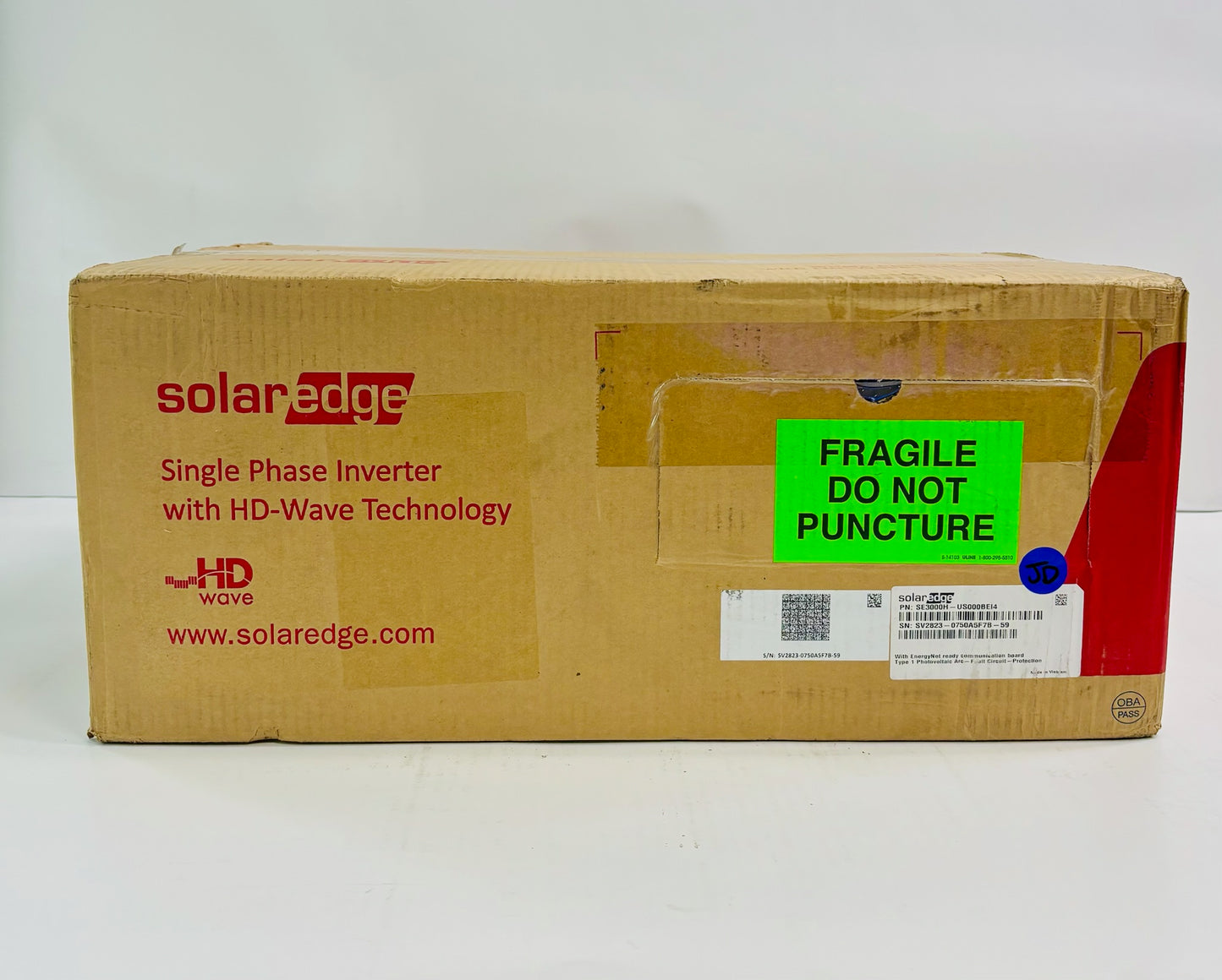 SolarEdge SE3000H-US000BE14 3.0kW HD-Wave Single-Phase Grid-Tie Solar Inverter