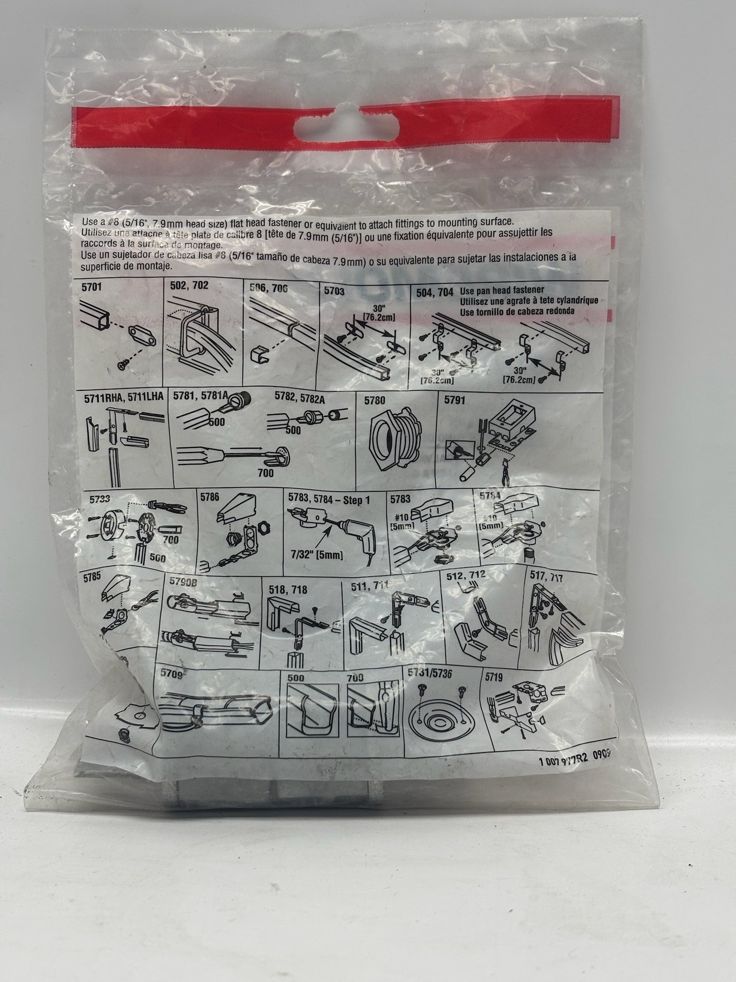 8 PK Wiremold 5782A 3/4" Conduit Connectors for 500/700 Raceway Systems