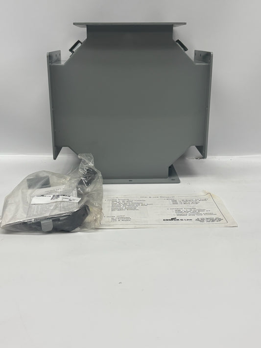 B-Line 66-12LC 6x6 NEMA 12 Lay-In Wireway Closure Plate