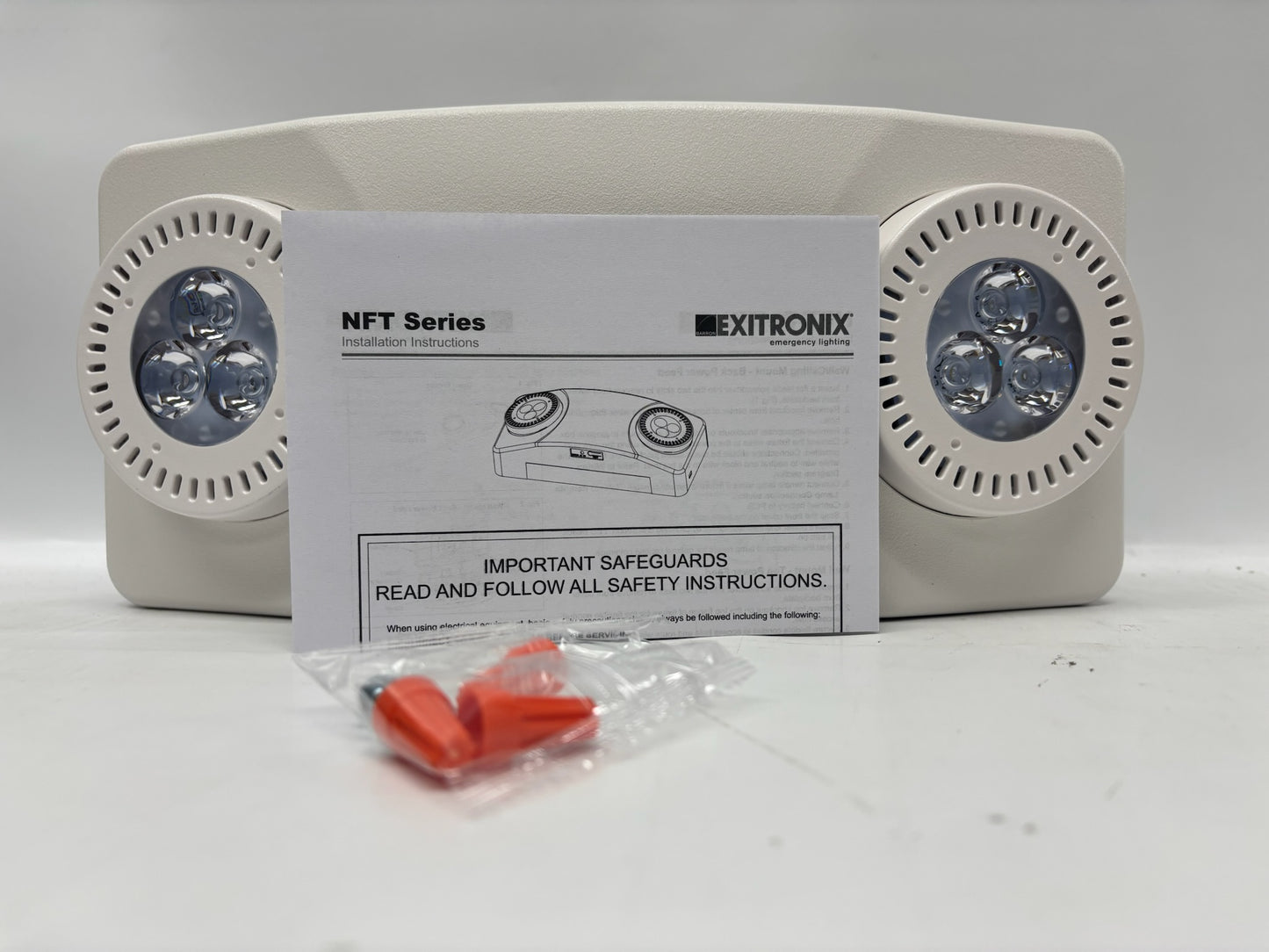 New Exitronix NFT-HO-W High-Output LED Emergency Lighting Unit