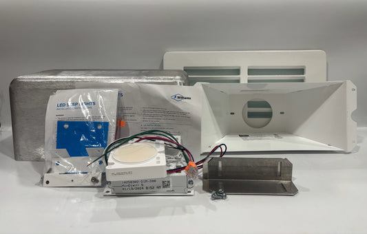H.E. Williams LED S15-15" Rectangular Step Light, Housing Included