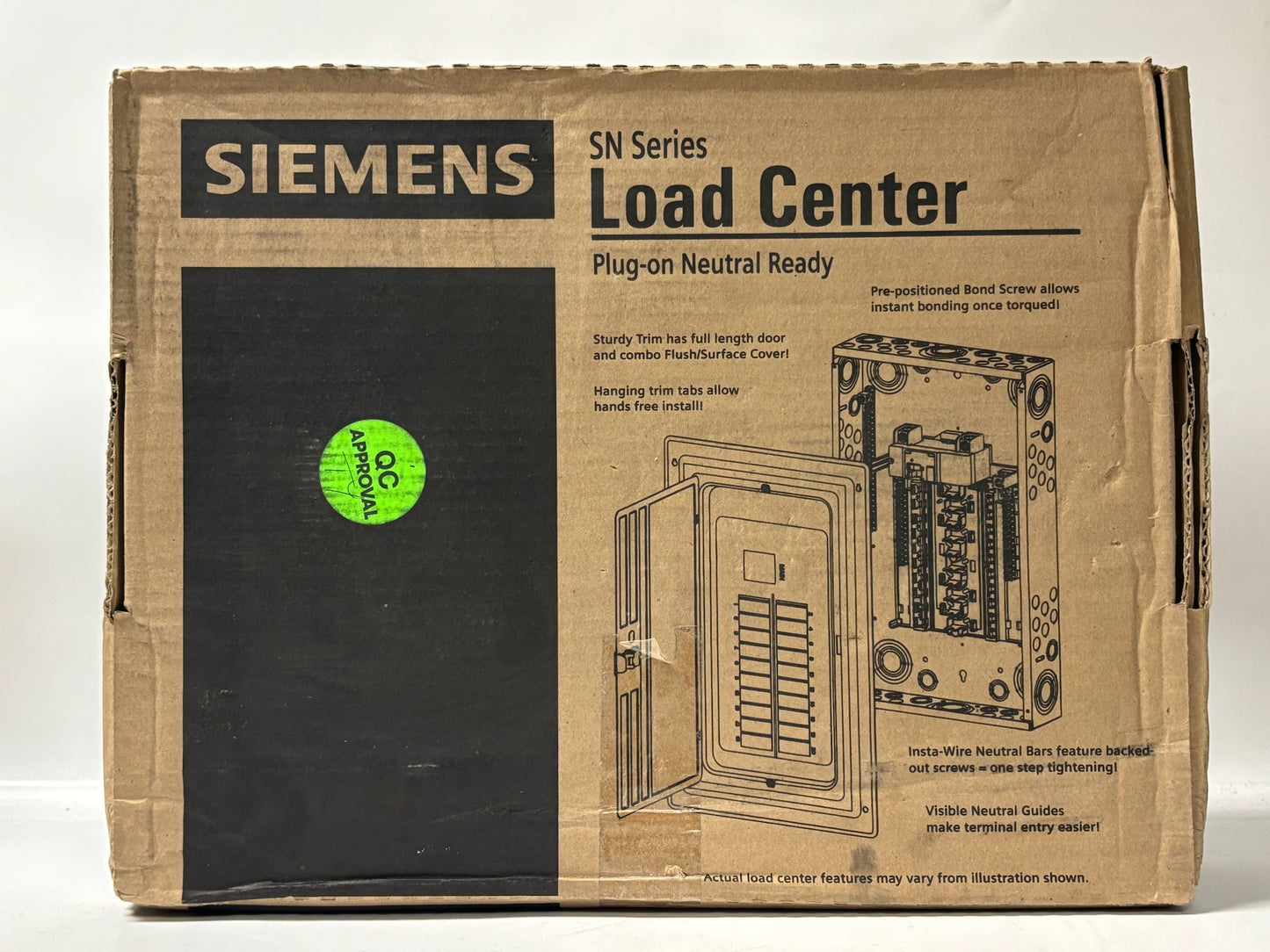 Siemens SN1212L1125 Main Lug Load Center 12-Spaces 12-Circuits 120/240V