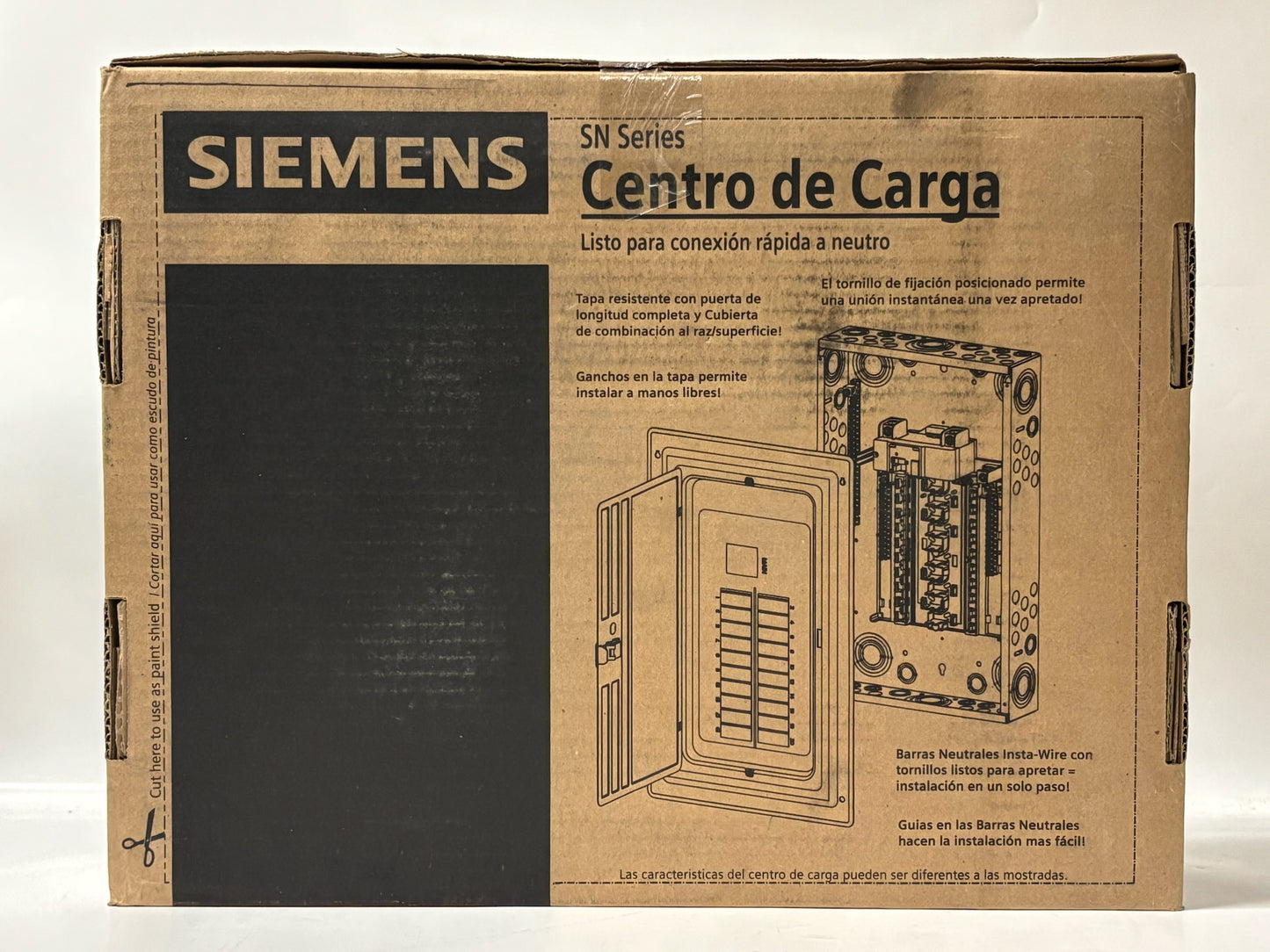 Siemens SN1212L1125 Main Lug Load Center 12-Spaces 12-Circuits 120/240V