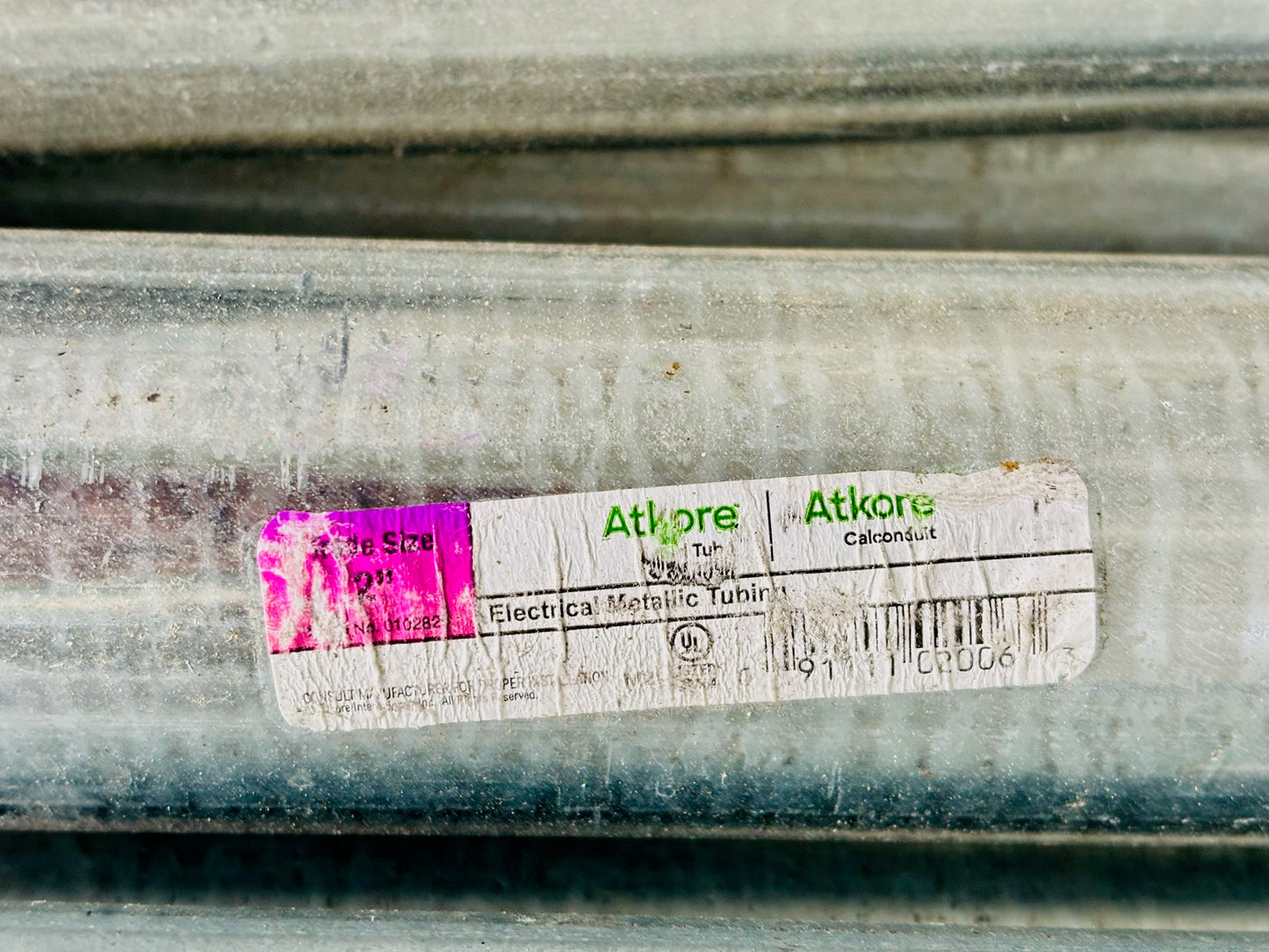AtKore 2″ Electrical Metallic Tubing (EMT) Conduit (Local Pick Up)