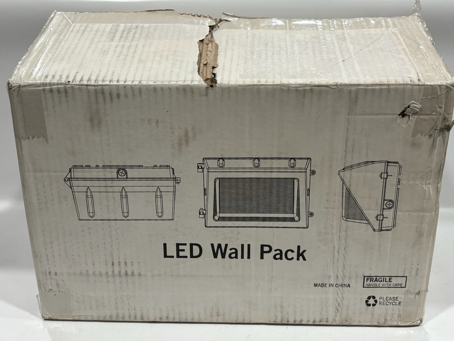 KeyStone WP-LED-TM-35-8CSB LED Wall Pack Light ft. CCT Selection - 35W