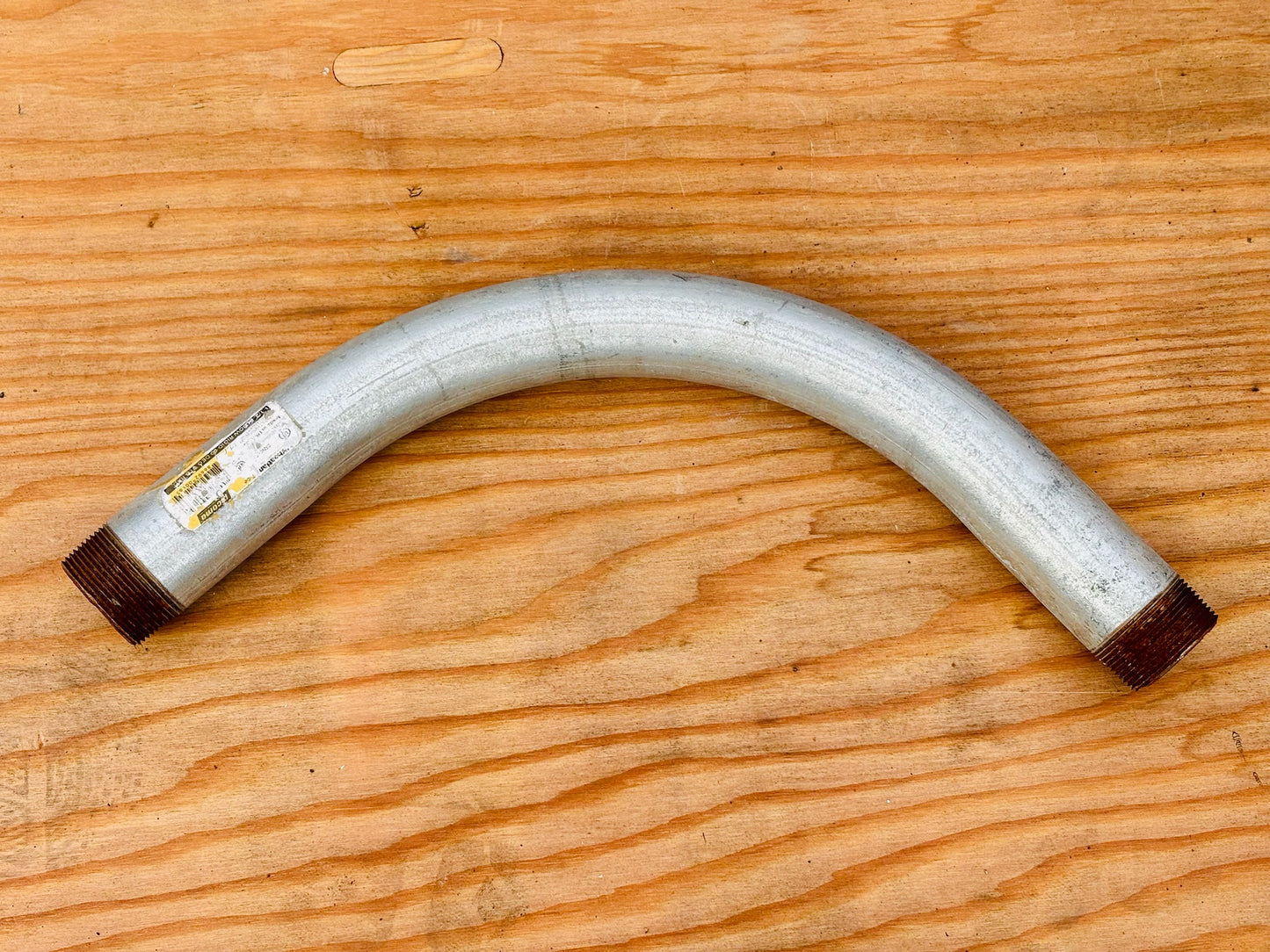 6 Pk WL 1 1/2 in. 90-Degree Standard Rigid Elbow, RAP Finish (Local Pick Up)