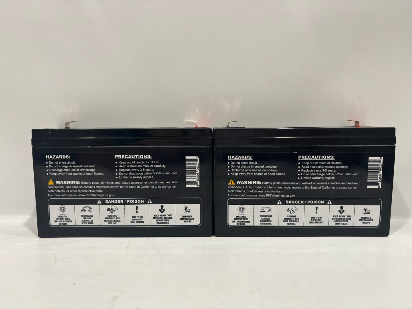 2 PK PowerStar AGM610 Deep Cycle Rechargeable Storage Battery (6V10AH/20HR)