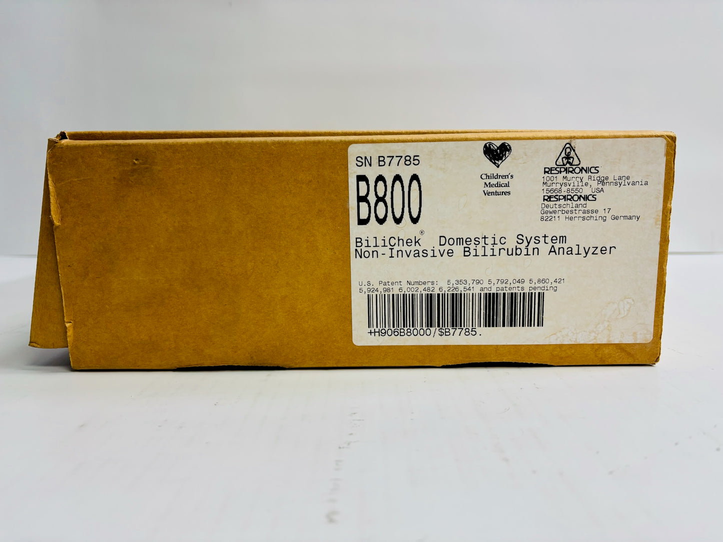 New BiliChek Non-Invasive Bilirubin Analyzer B800 Jaundice Assessment Device