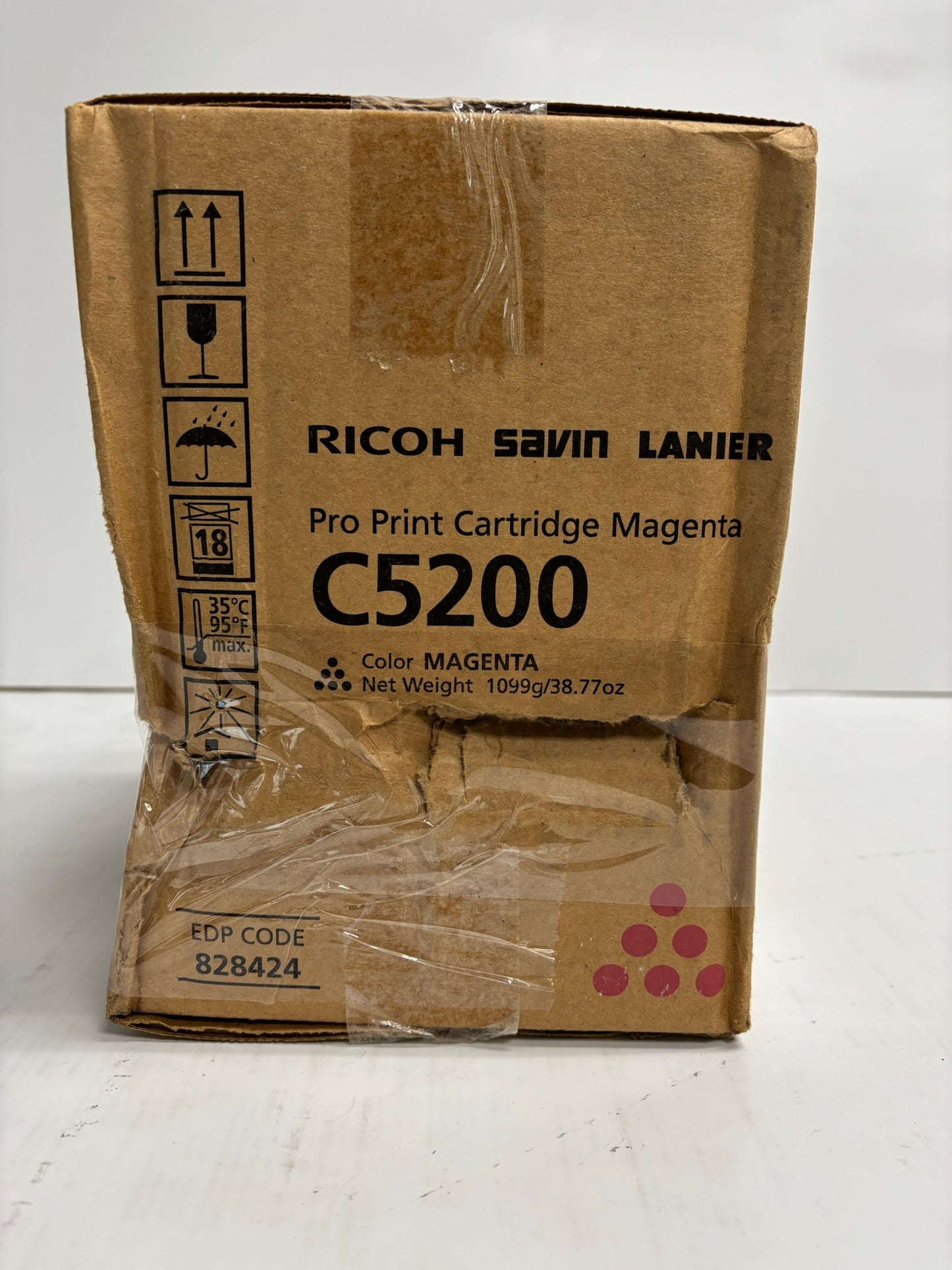 Cosmetic Genuine Ricoh C5200,C5210 Magenta Toner 828424