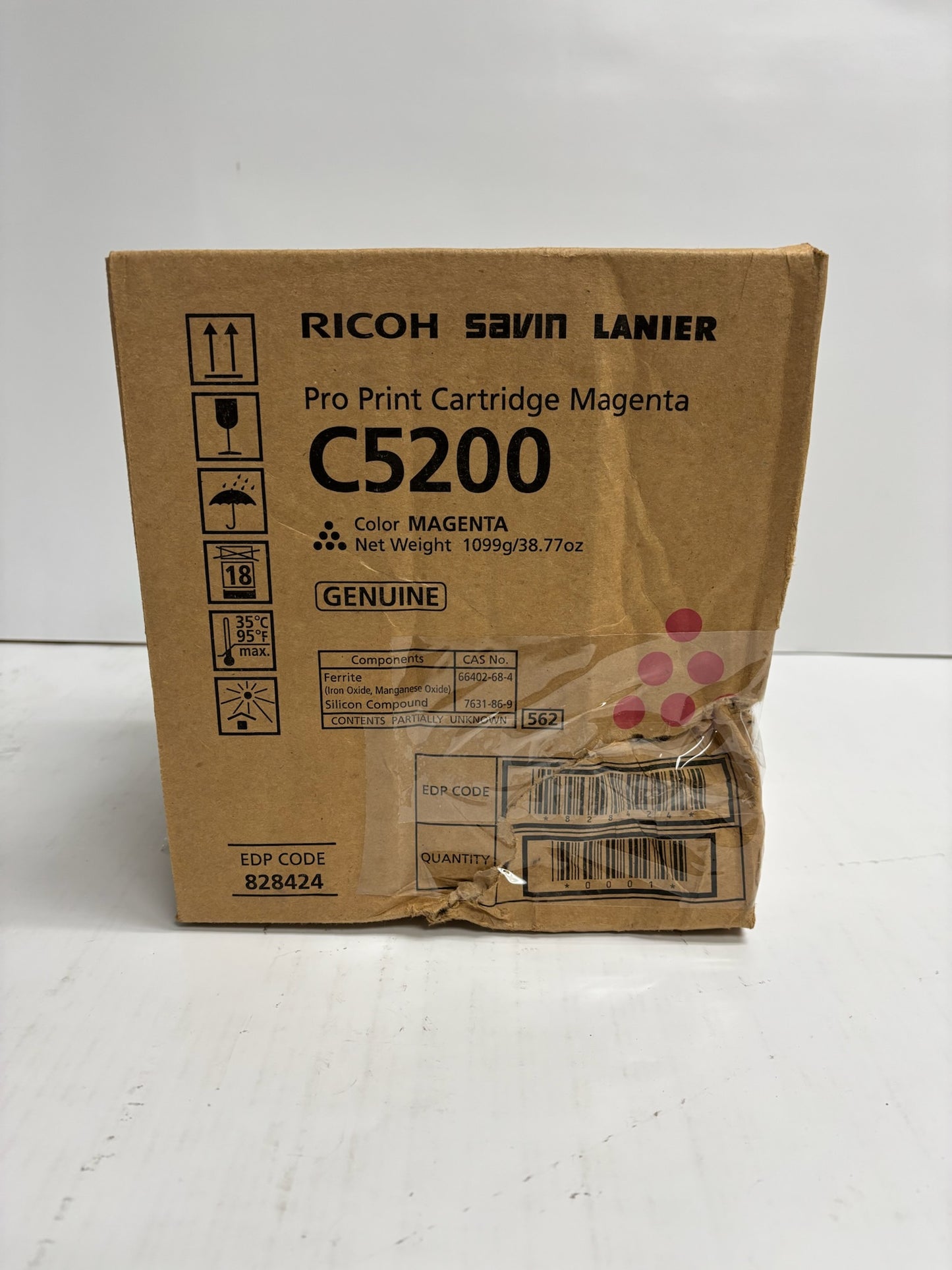 Cosmetic Genuine Ricoh C5200,C5210 Magenta Toner 828424