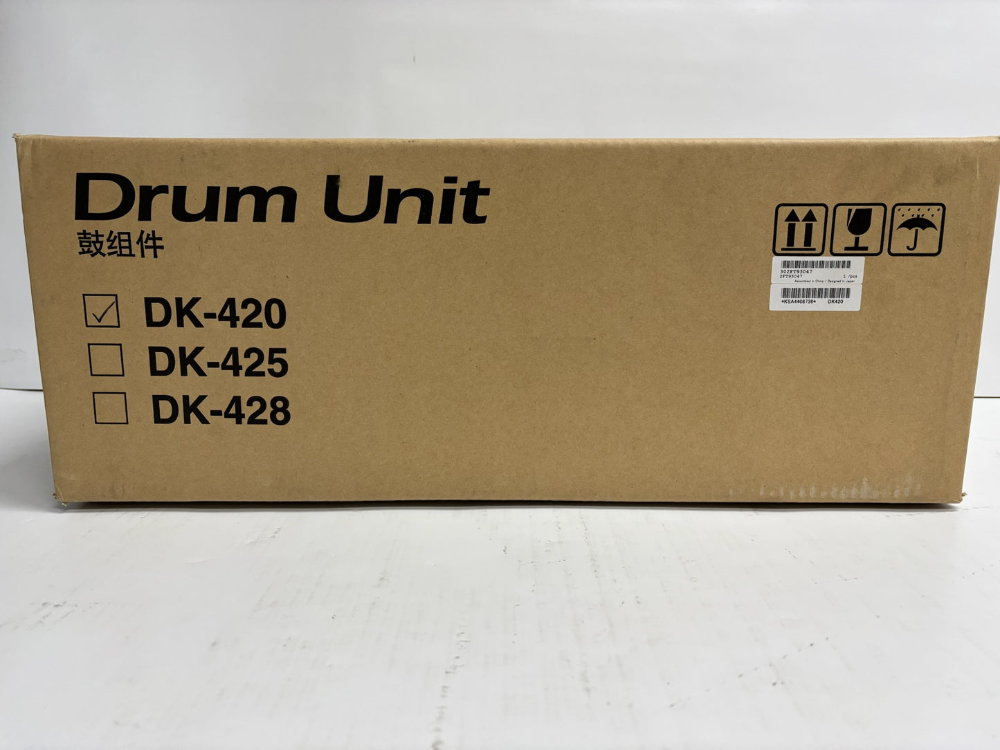 Genuine Kyocera KM2550, CS2550 Black Drum Unit DK-420, DK420 302FT93047