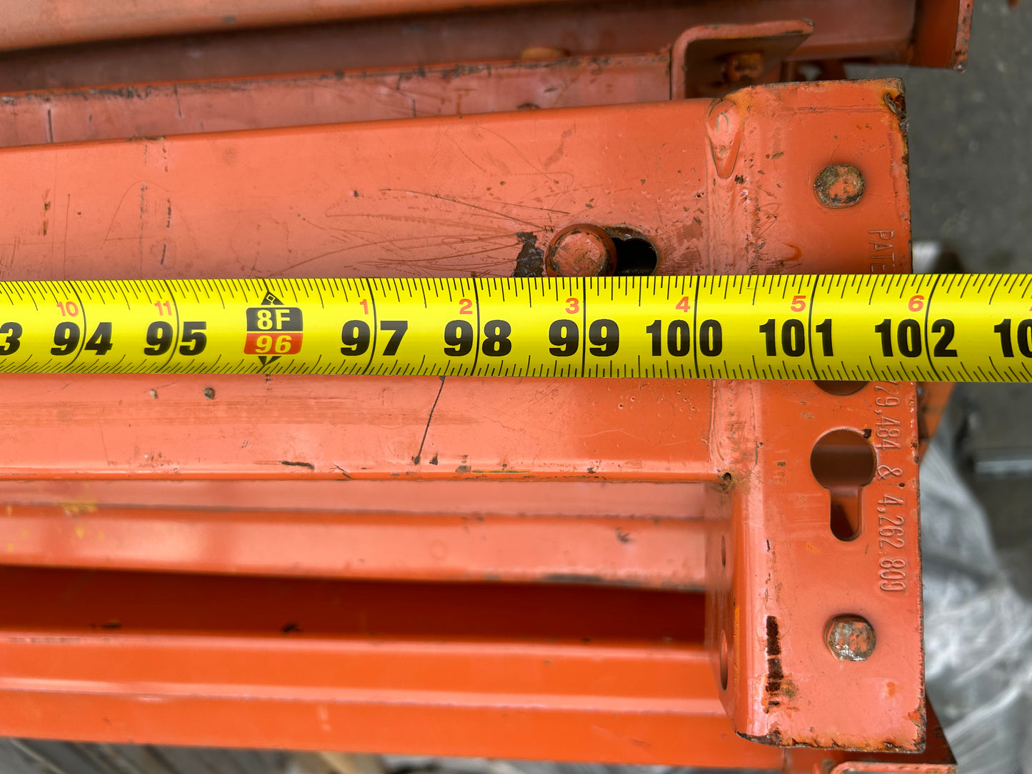 PALLET RACKING 16ft Tall 34ft Wide and 3.5ft depth in good condition