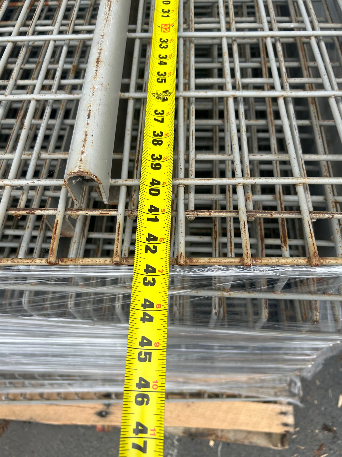 PALLET RACKING 16ft Tall 34ft Wide and 3.5ft depth in good condition