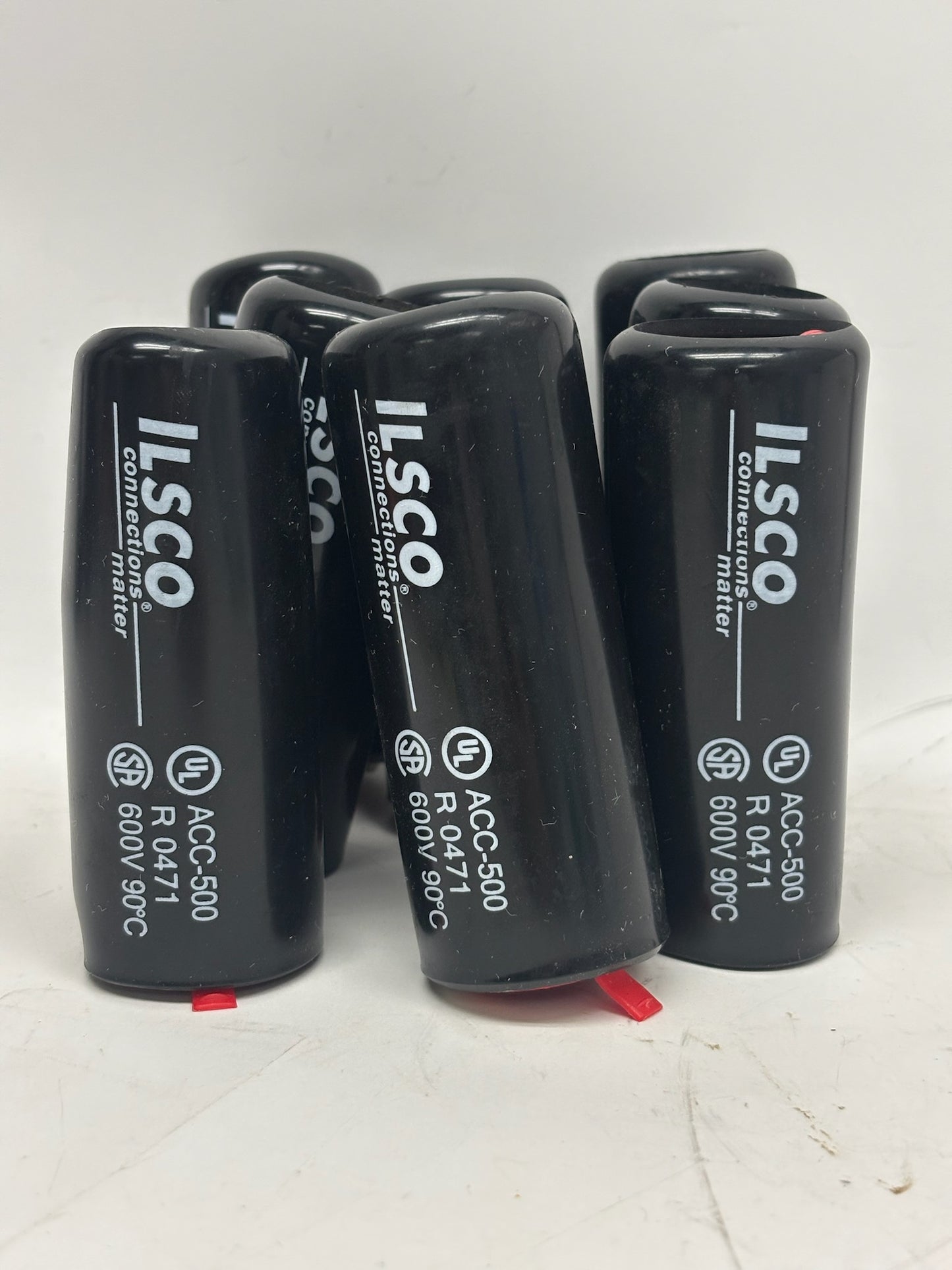 8 PK Ilsco ACO-500 Aluminum Compression Lug 1-Hole 500 MCM Conductor Connector