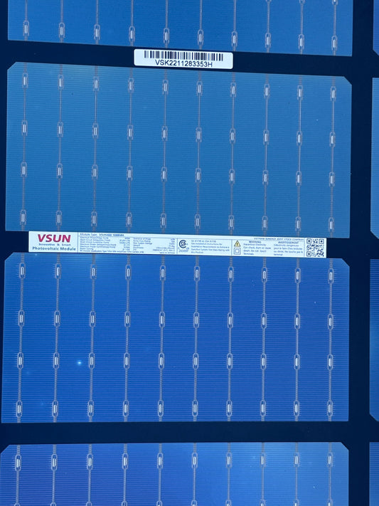 VSUN VSUN400-108BMH 400W Monocrystalline Solar Panel