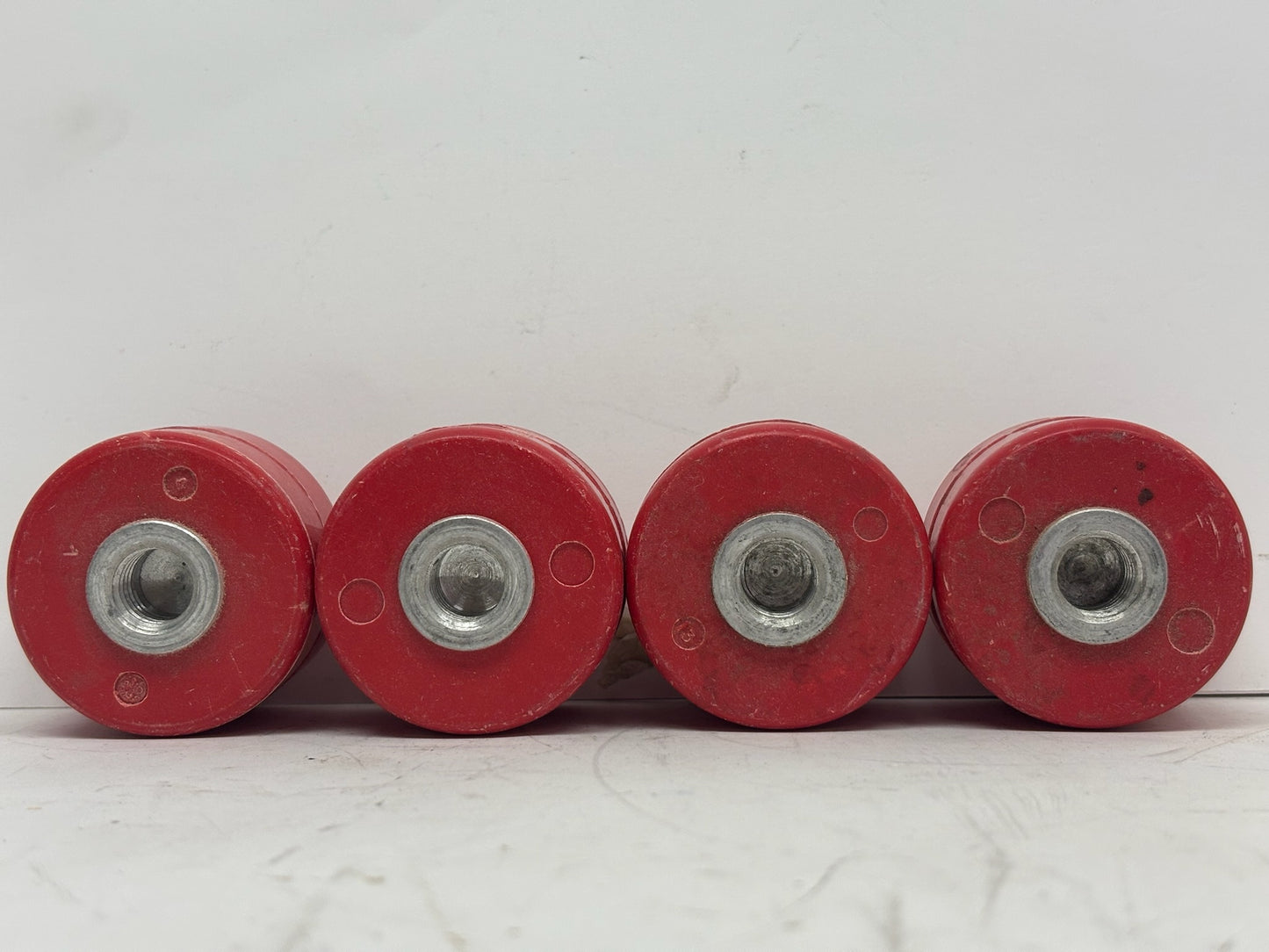 15 PK MBI Red Threaded Bus Bar Insulator Standoff for Electrical Panels