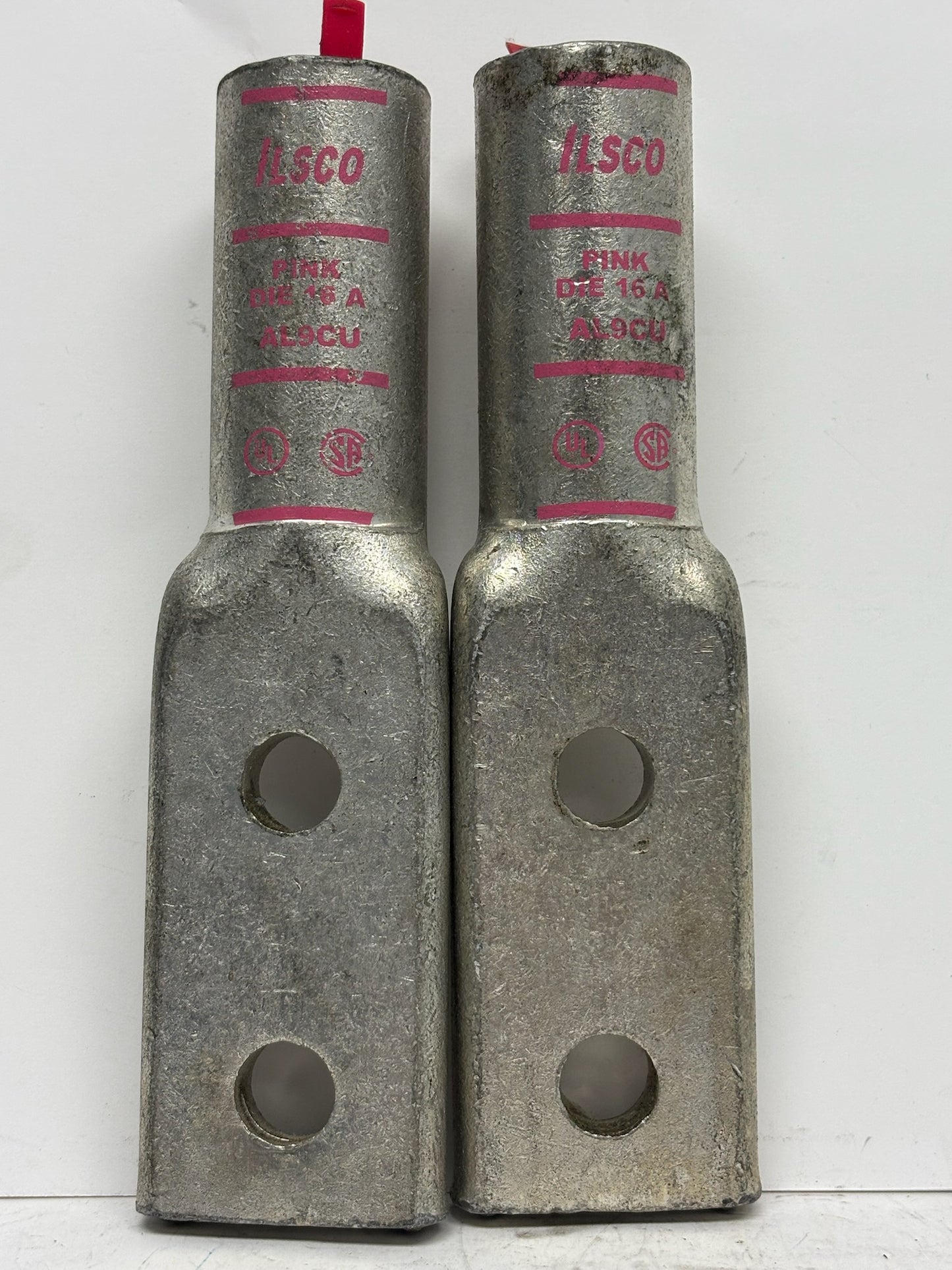 2PK ILSCO 2ACL-500 Aluminum Compression Lug 500 MCM 2-Hole