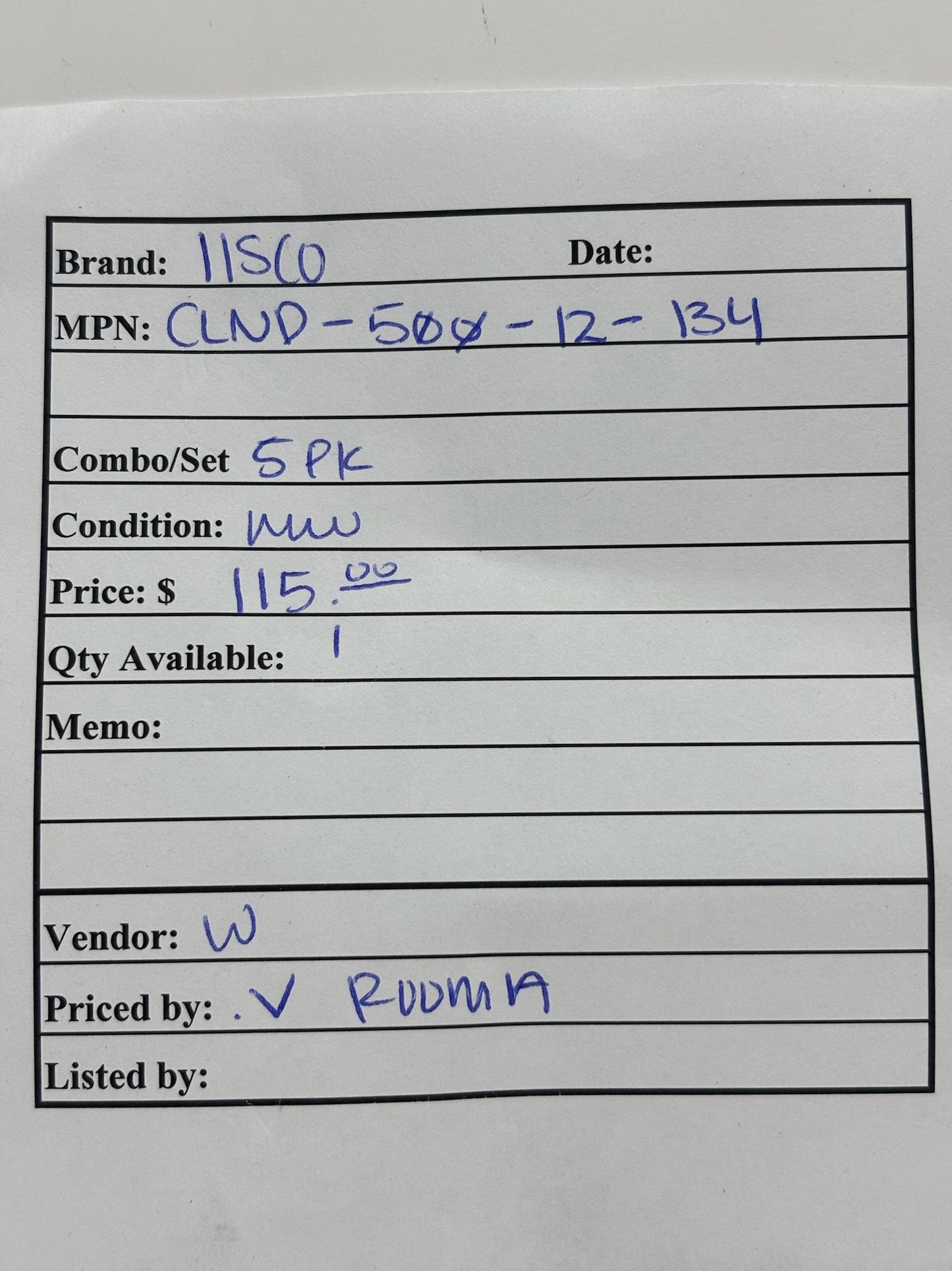 5PK ILSCO CLND-500-12-134 Aluminum Compression Lug 500 MCM 12-Hole