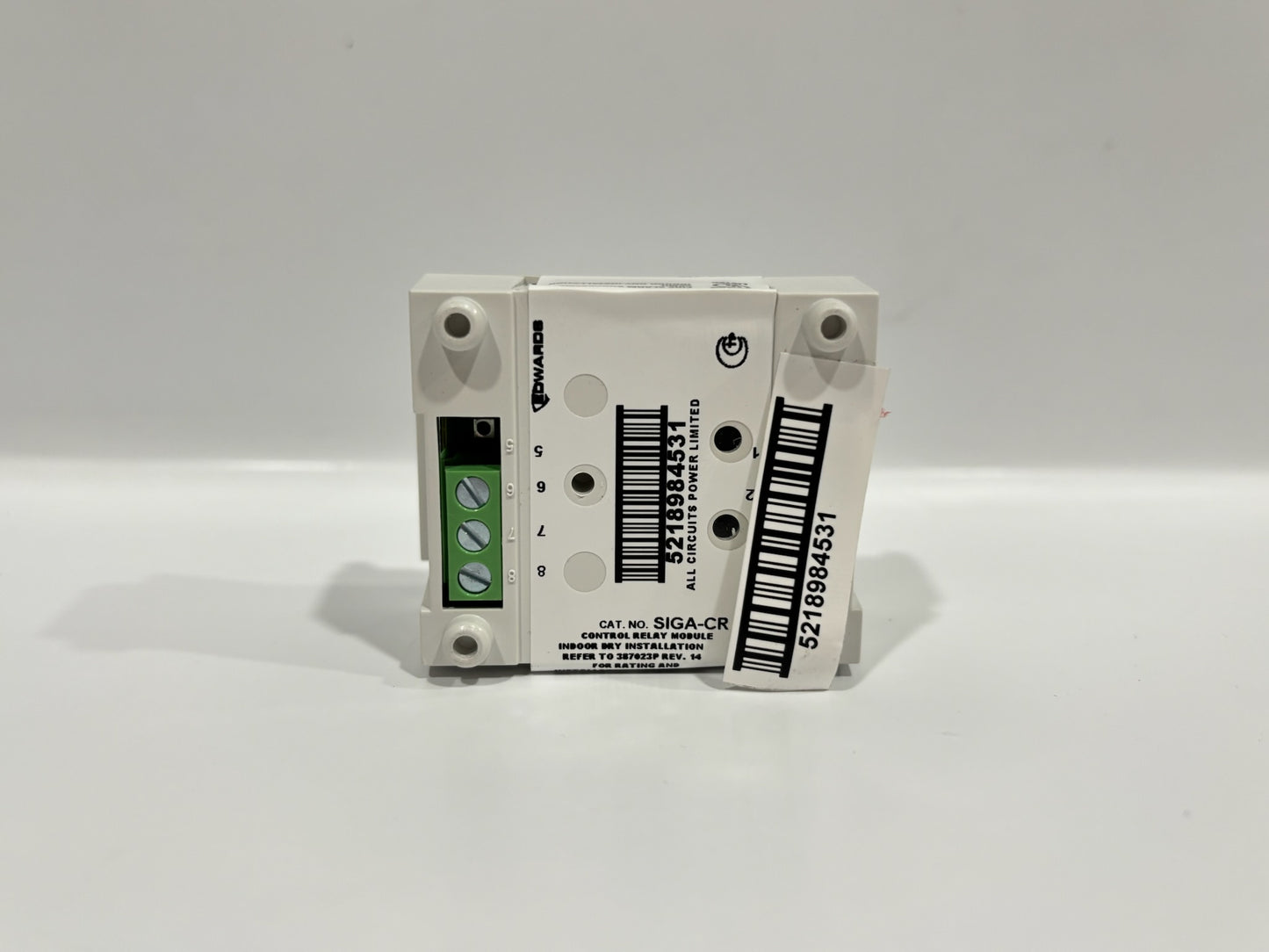 Edwards Relay Module (SIGA-CR) Control External Devices in Fire Safety Systems