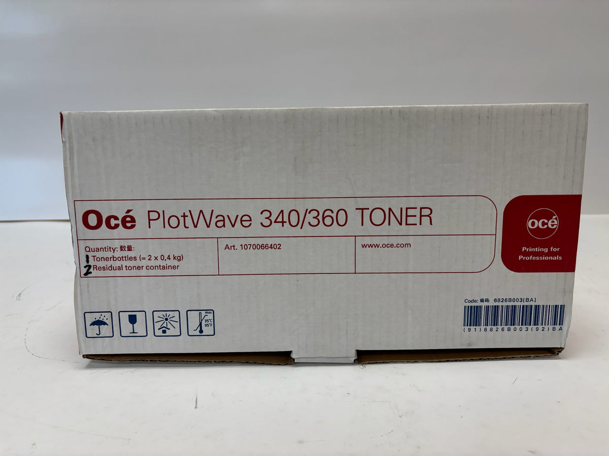 Open Genuine Canon PlotWave 340/360 Black Toner Art.1070066402 (1 Black Toner only)