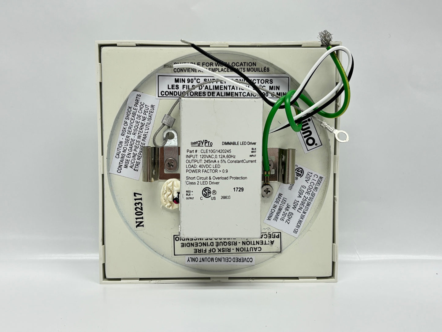 Juno 90CRI 4" LED Recessed Downlight, IC-Rated, 900 Lumens, 3000K