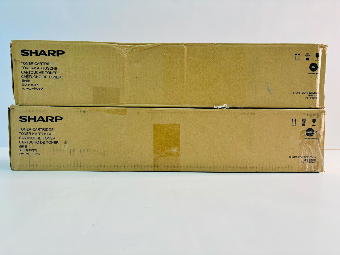 2 Genuine Sharp  MX-7081, MX-8081  Magenta & Yellow Toner MX-80NT