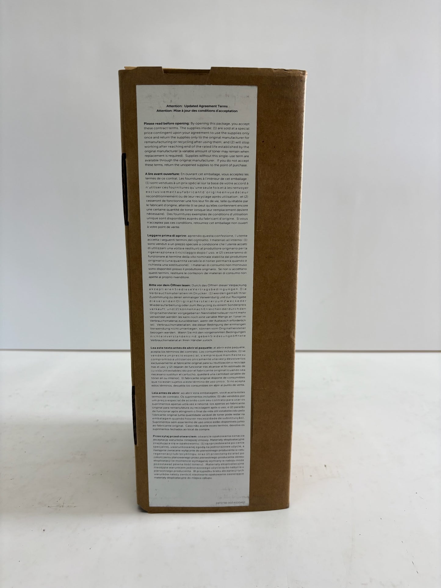 New Genuine Toshiba Estudio 478S Black Toner T-478SU-R, T478SUR