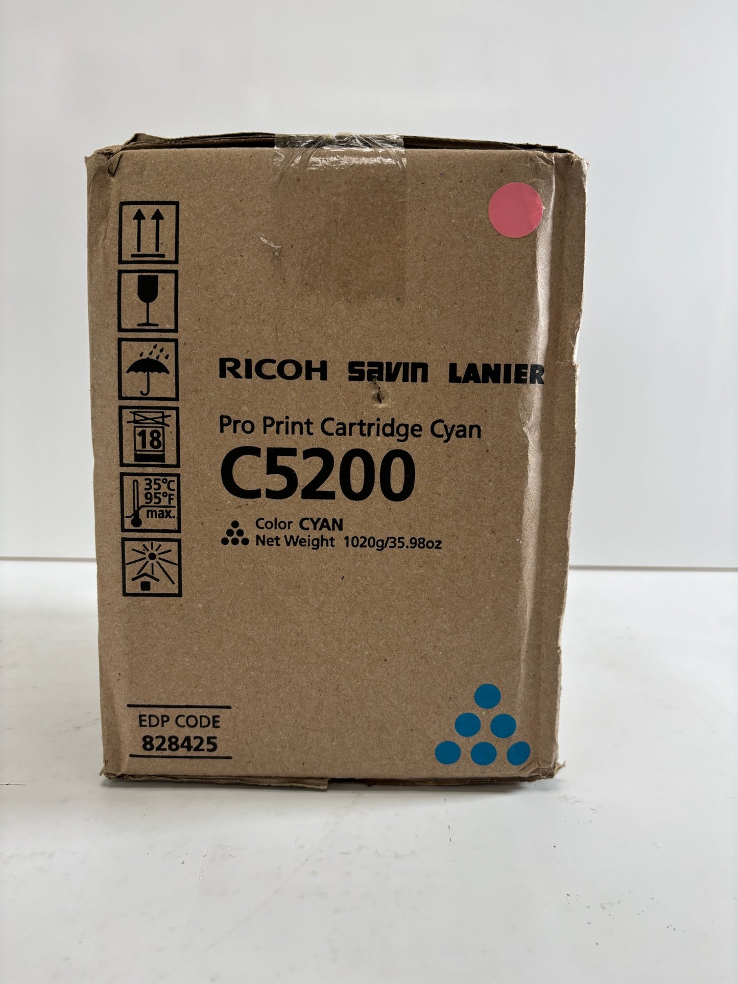 New Genuine Ricoh Savin Lanier Pro C5200s C5210s Cyan Toners 828425