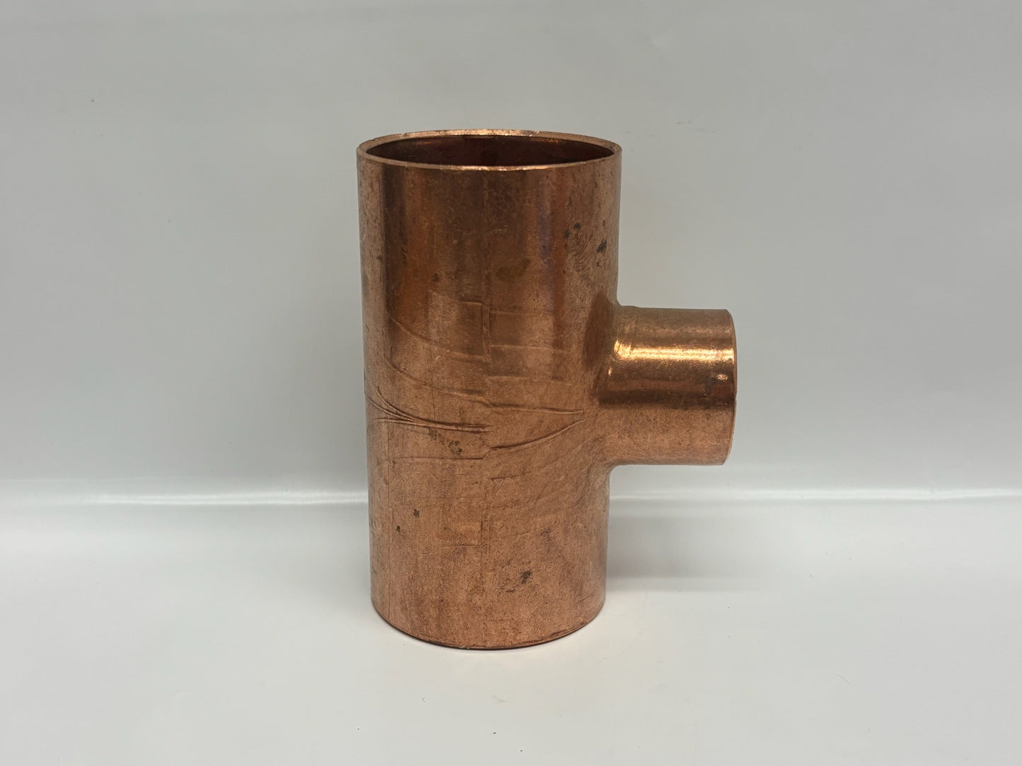 2PK EPC W-40125 Copper Reducing Tee 2-1/2" x 2-1/2" x 1-1/2", 700 PSI Solder Fit