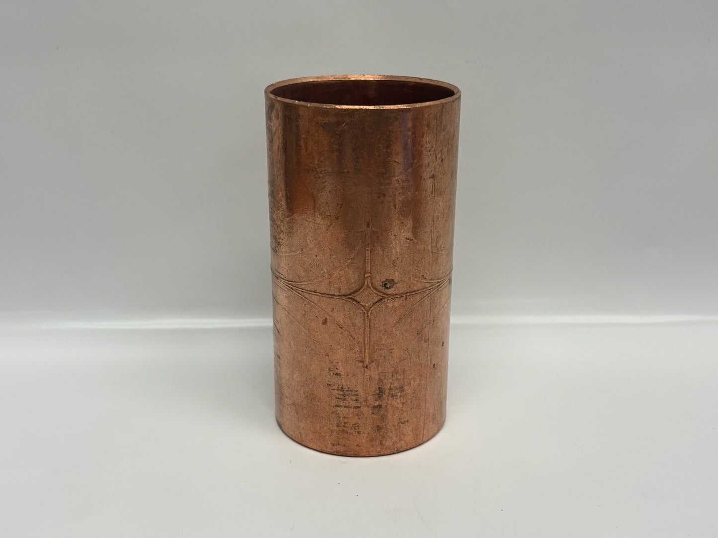 2PK EPC W-40125 Copper Reducing Tee 2-1/2" x 2-1/2" x 1-1/2", 700 PSI Solder Fit