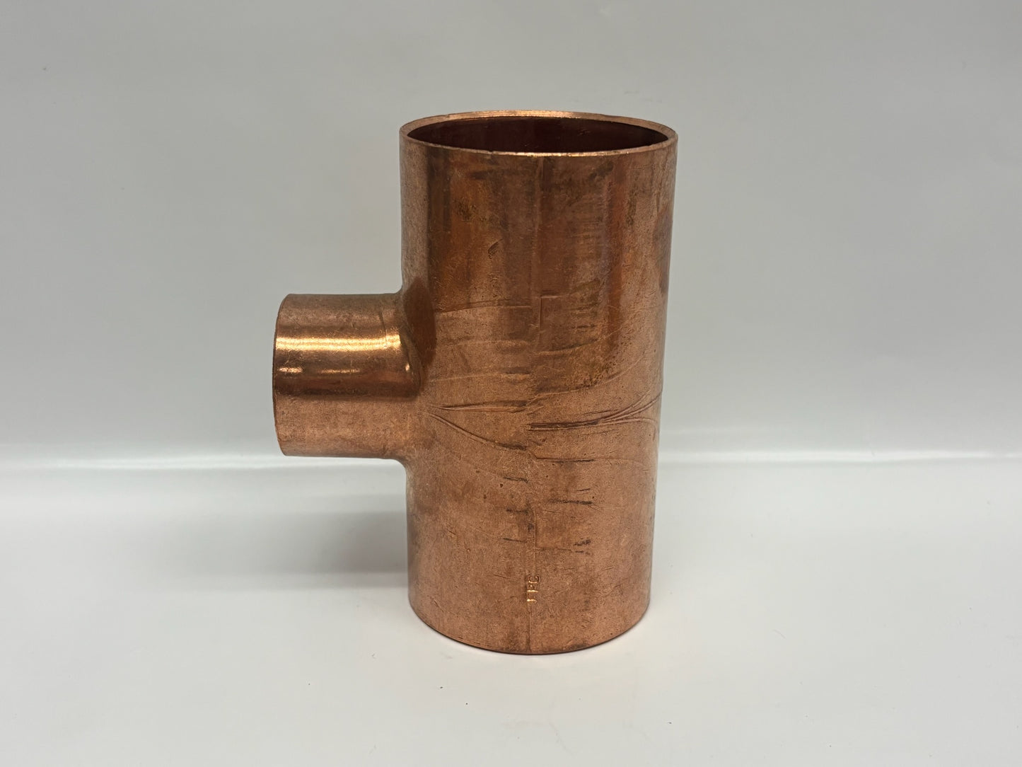 2PK EPC W-40125 Copper Reducing Tee 2-1/2" x 2-1/2" x 1-1/2", 700 PSI Solder Fit
