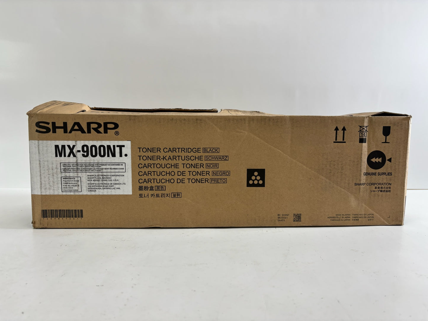 Genuine Sharp MXM1054,MXM1056,MXM1204 Black Toner MX-900NT,MX900NT