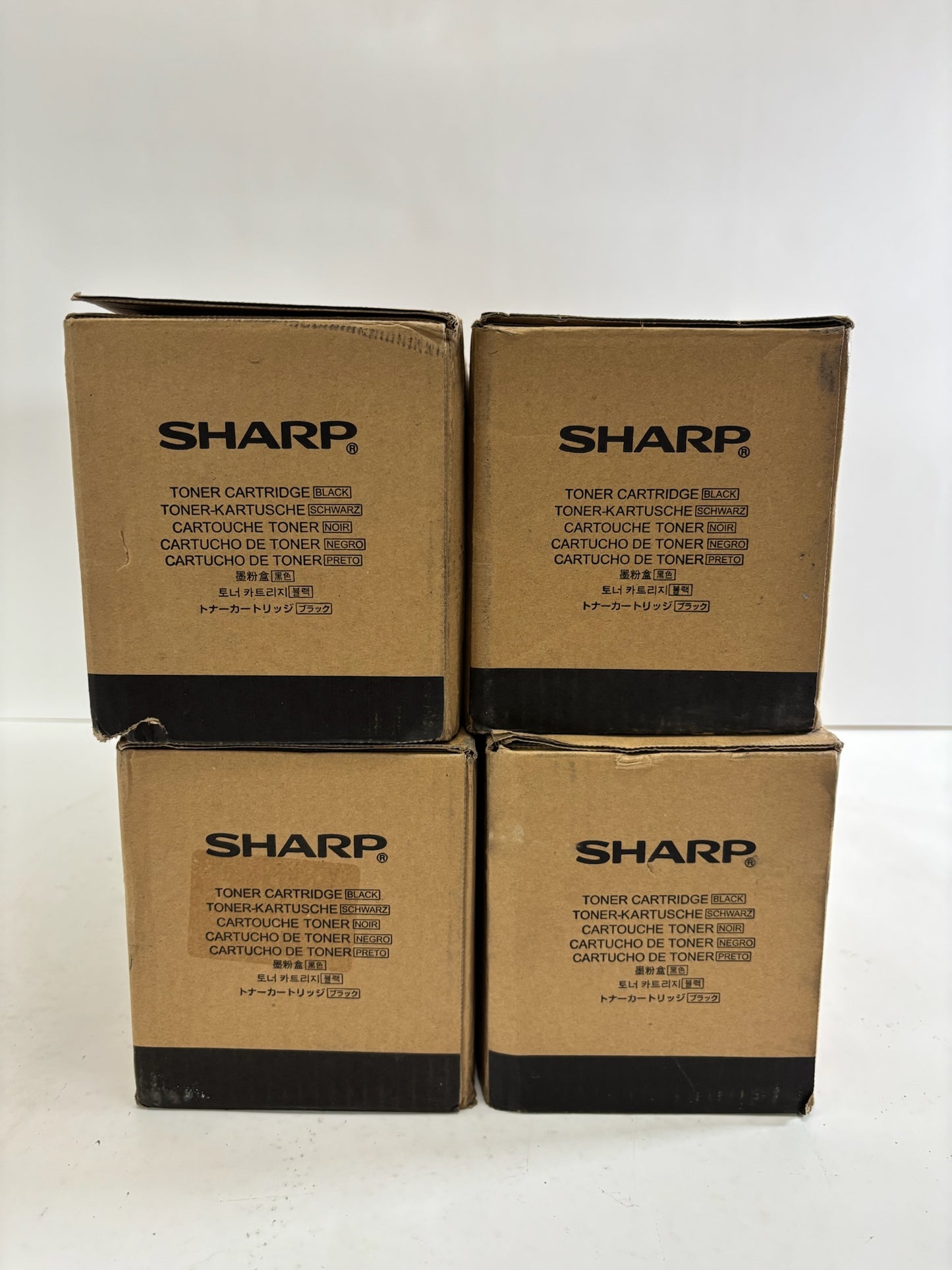 4 Genuine Sharp MX-M654N, MX-M6570, MX-M754N Black Toner MX-754NT MX754NT