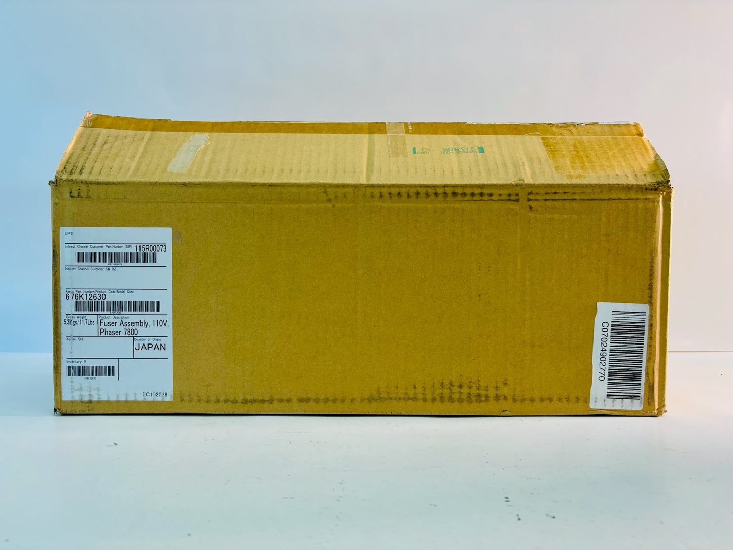Open Genuine Xerox Phaser 7800 Fuser Assembly 676K12630, 115R00073