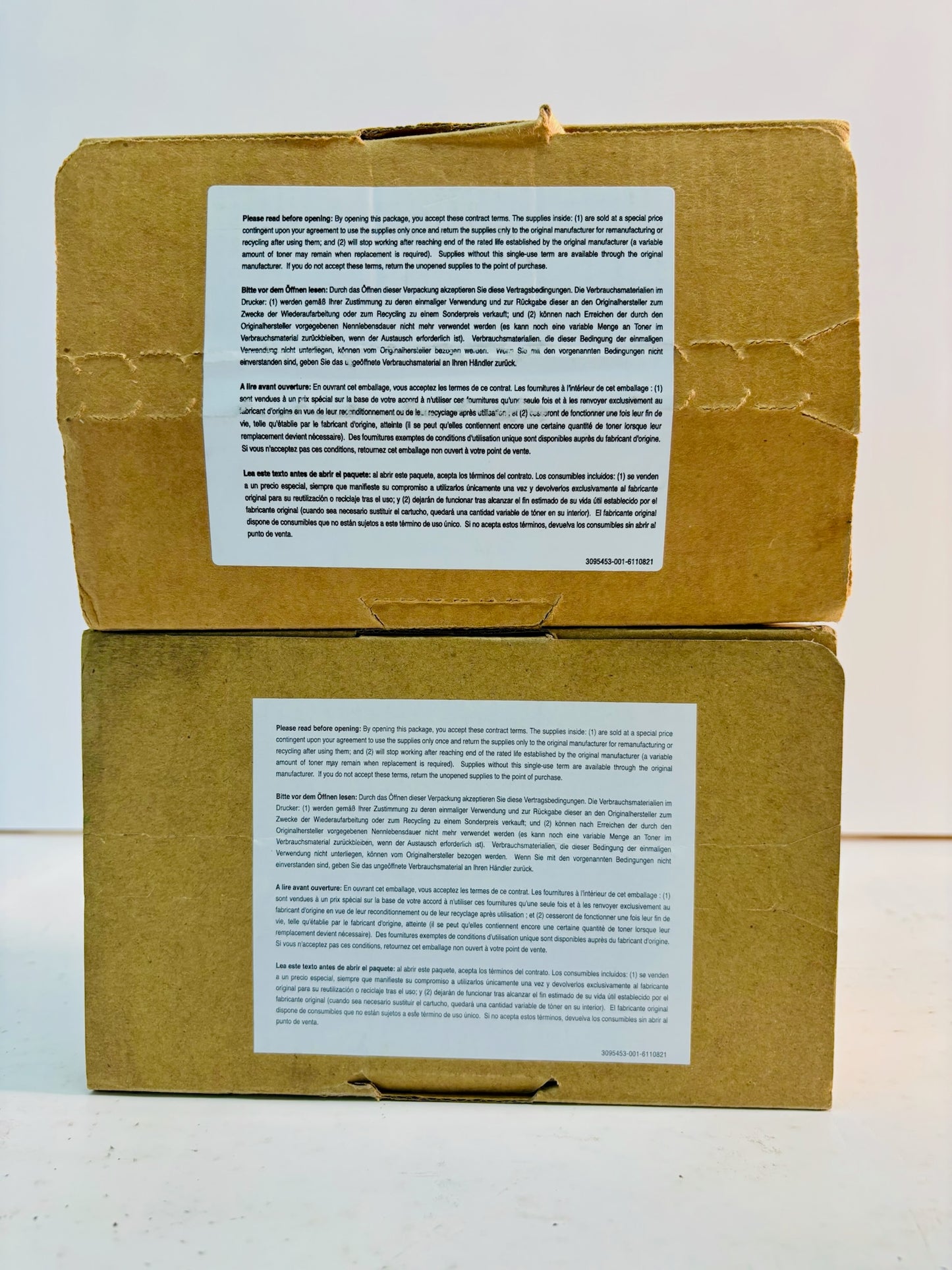 2 Open Genuine Sharp MX-C407F, MX-C507F Cyan & Magenta Toner MX-C50TC