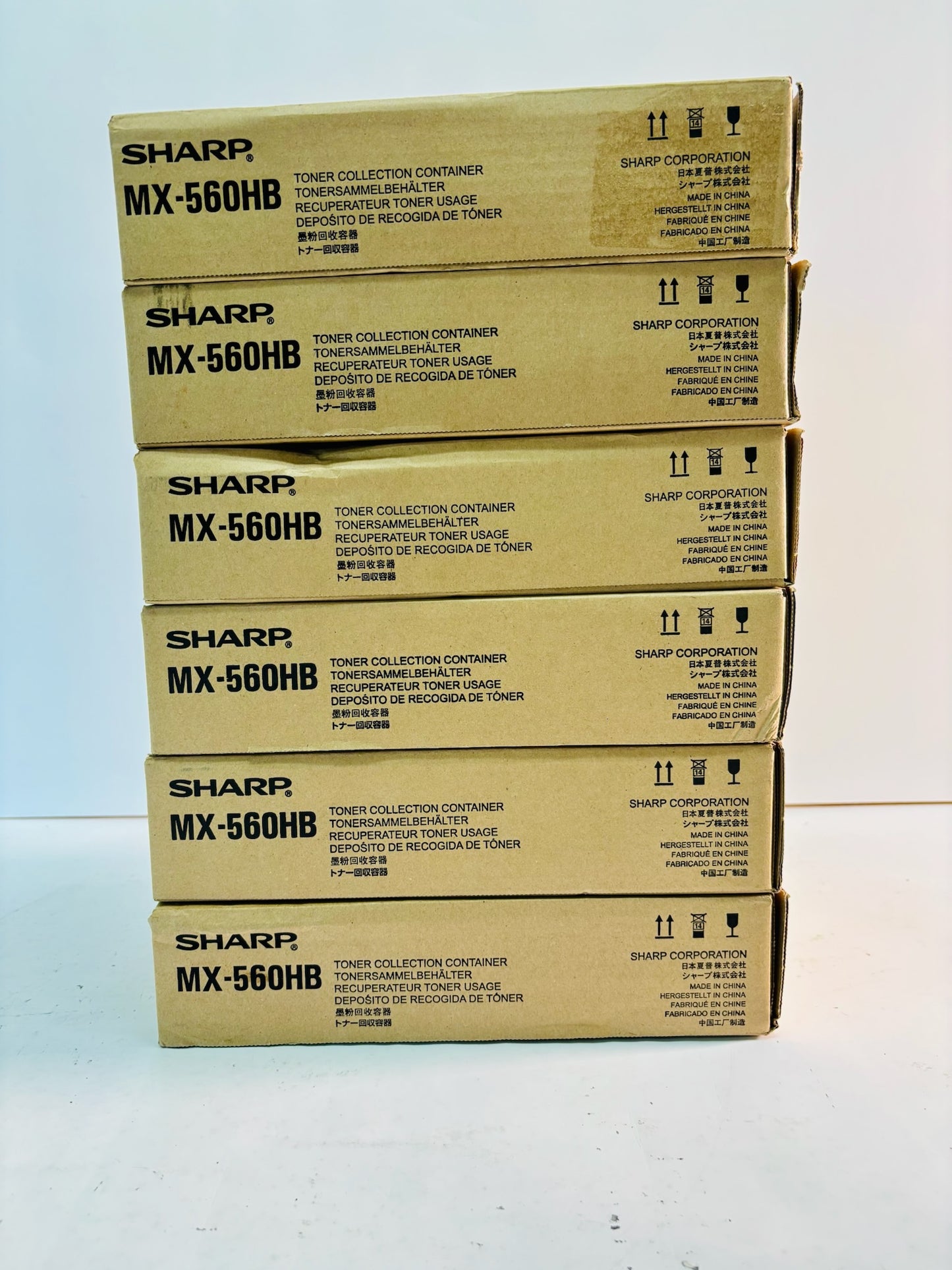 6 Genuine Sharp MX-M364N, MX-M365N Toner Collection MX-560HB