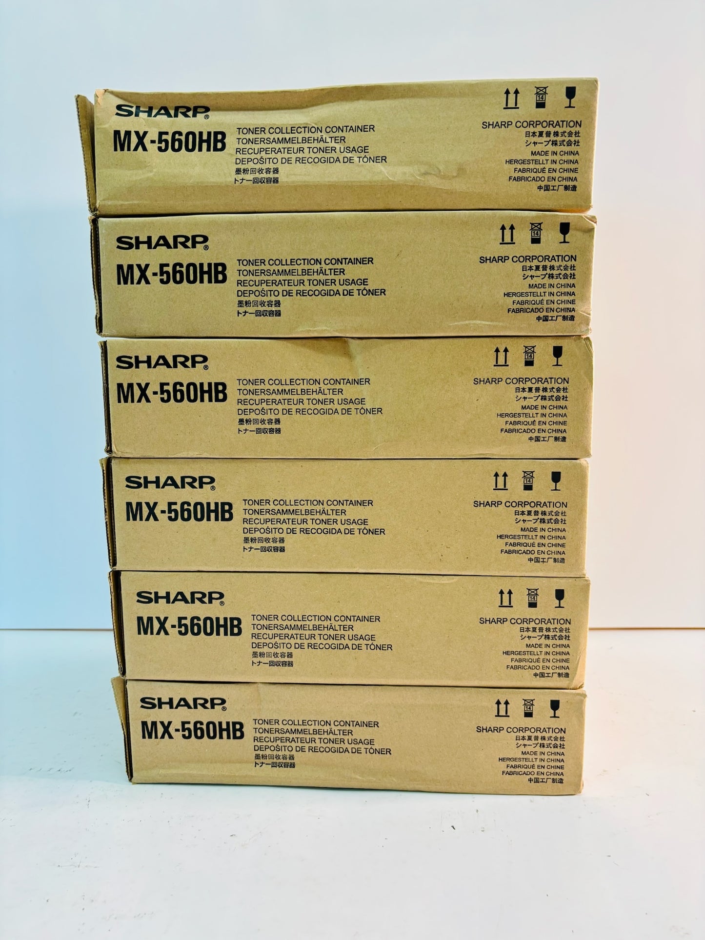 6 Genuine Sharp MX-M364N, MX-M365N Toner Collection MX-560HB