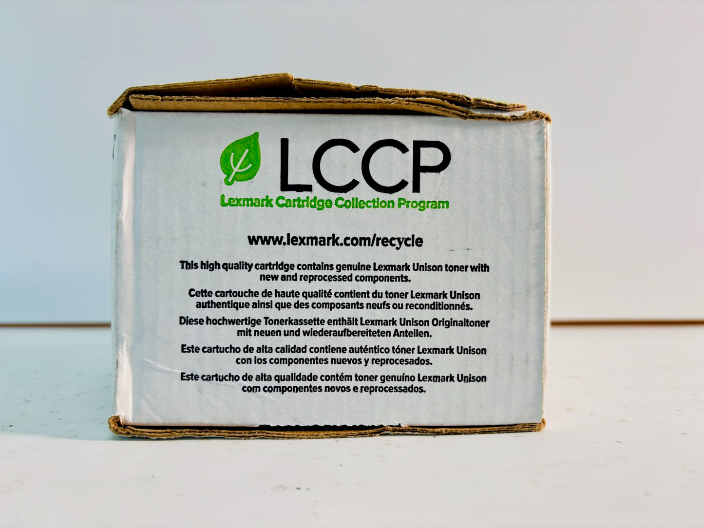 Genuine Lexmark C4150 Cyan High Yield Toner 24B6516 (Bad Box)