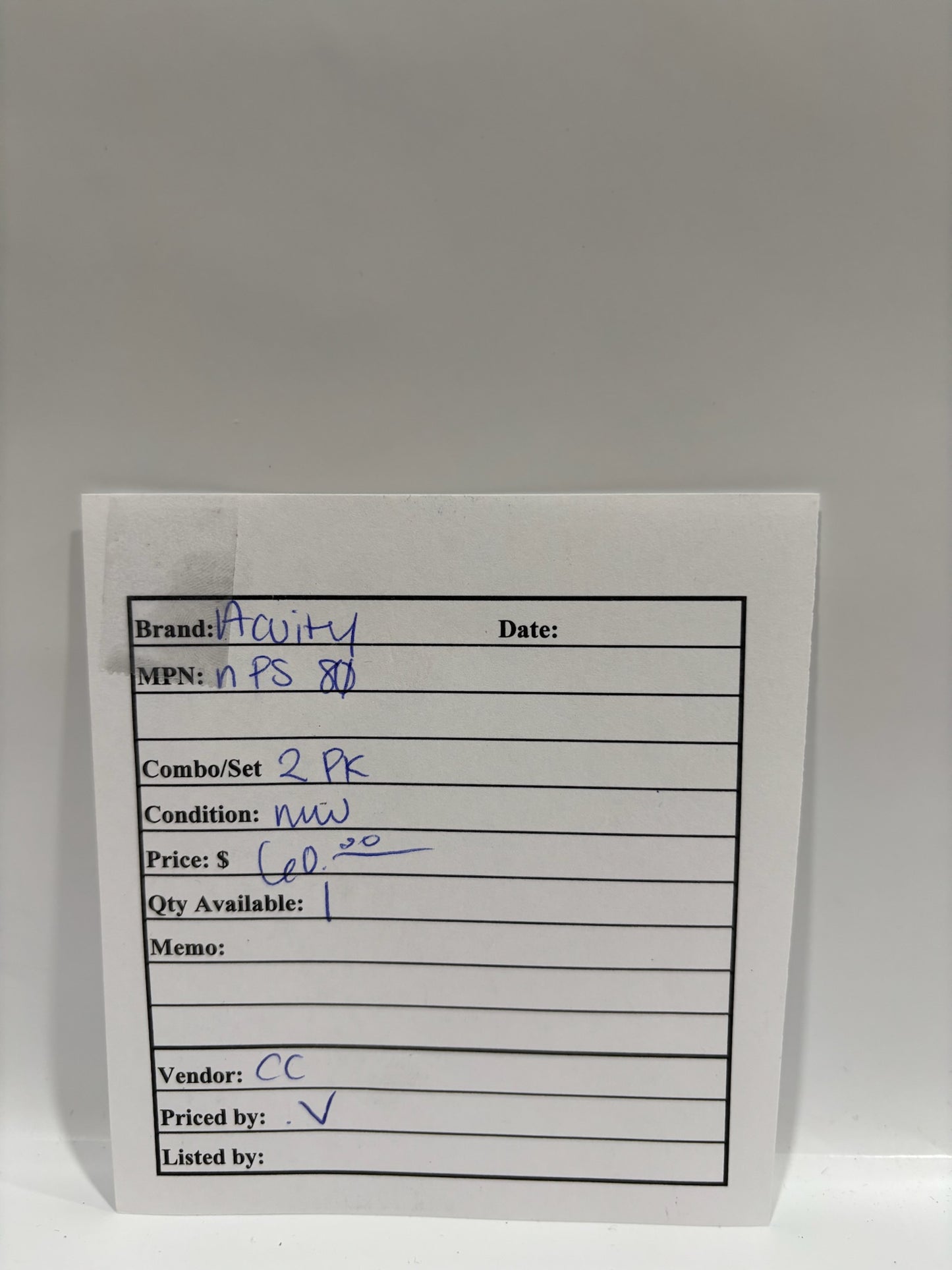 2 PK Acuity n-PS-80 Sensor Switch 200YCH Enclosed Energy Management Equipment