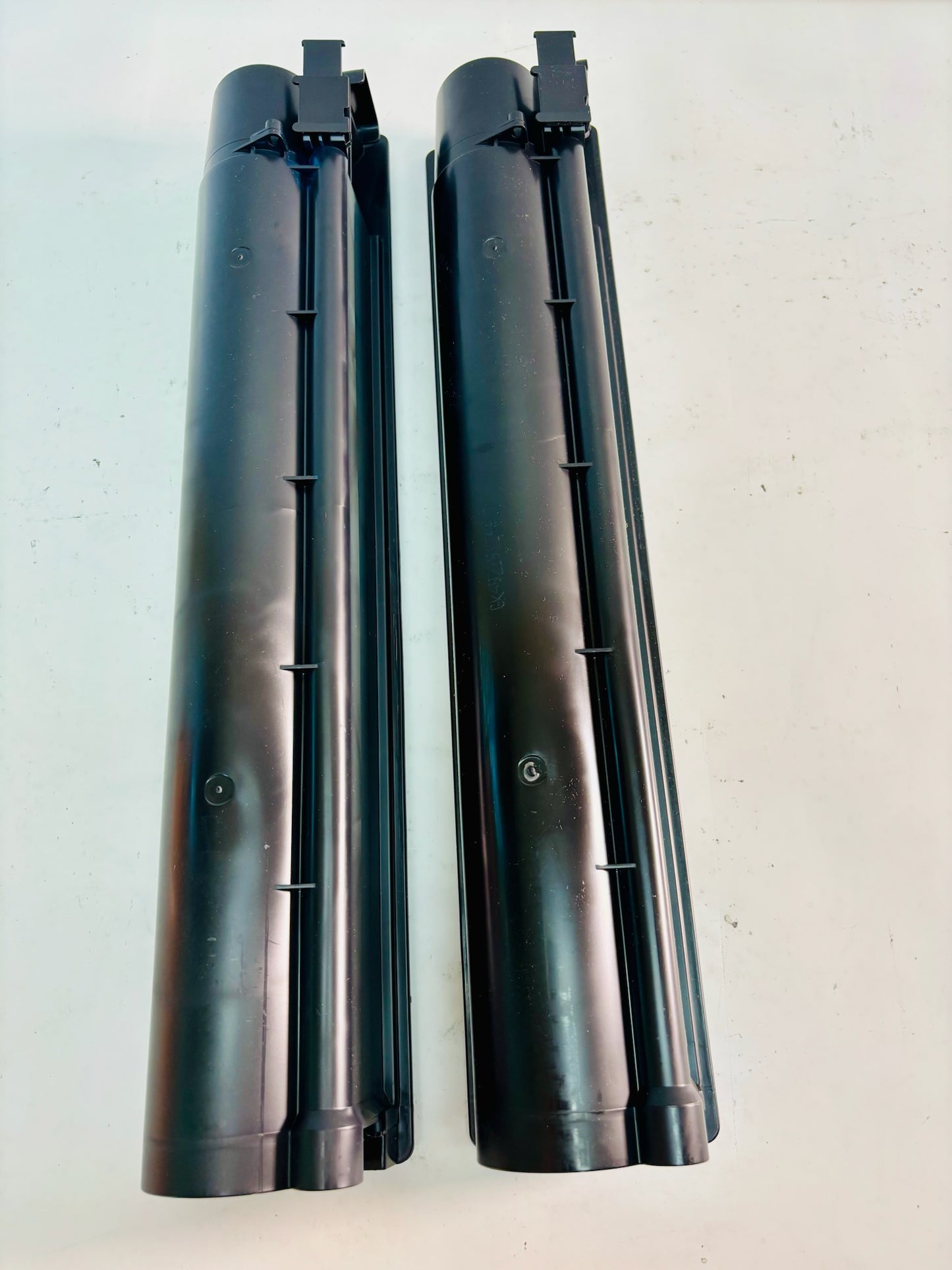 2 Open Genuine Toshiba E STUDIO 2555C, 3055C Cyan & Black Toner T-FC50U (no tabs)